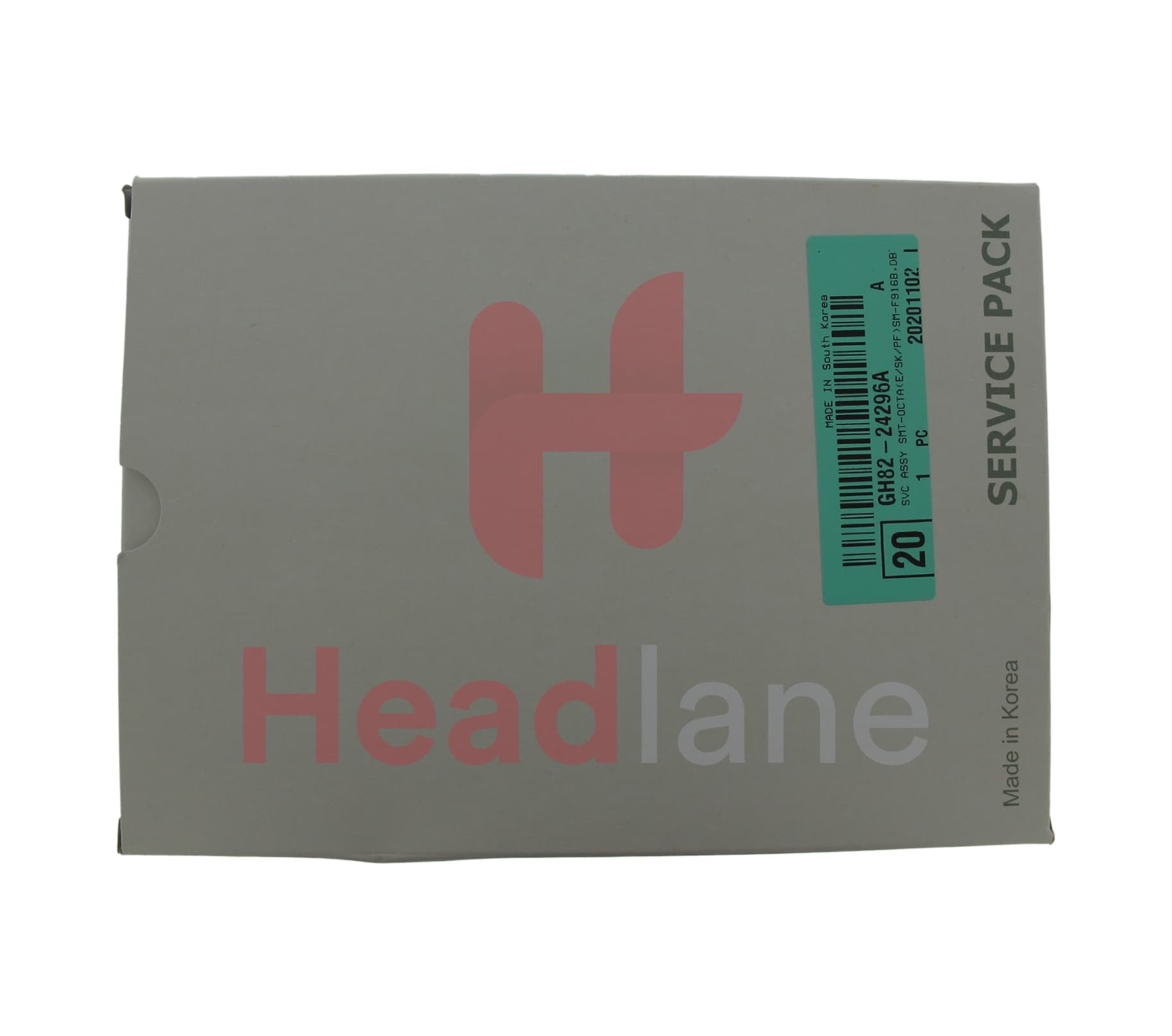 Samsung SM-F916 Galaxy Z Fold2 5G LCD Display / Screen + Touch - Mystic Black (Silver Hinge) - view 3