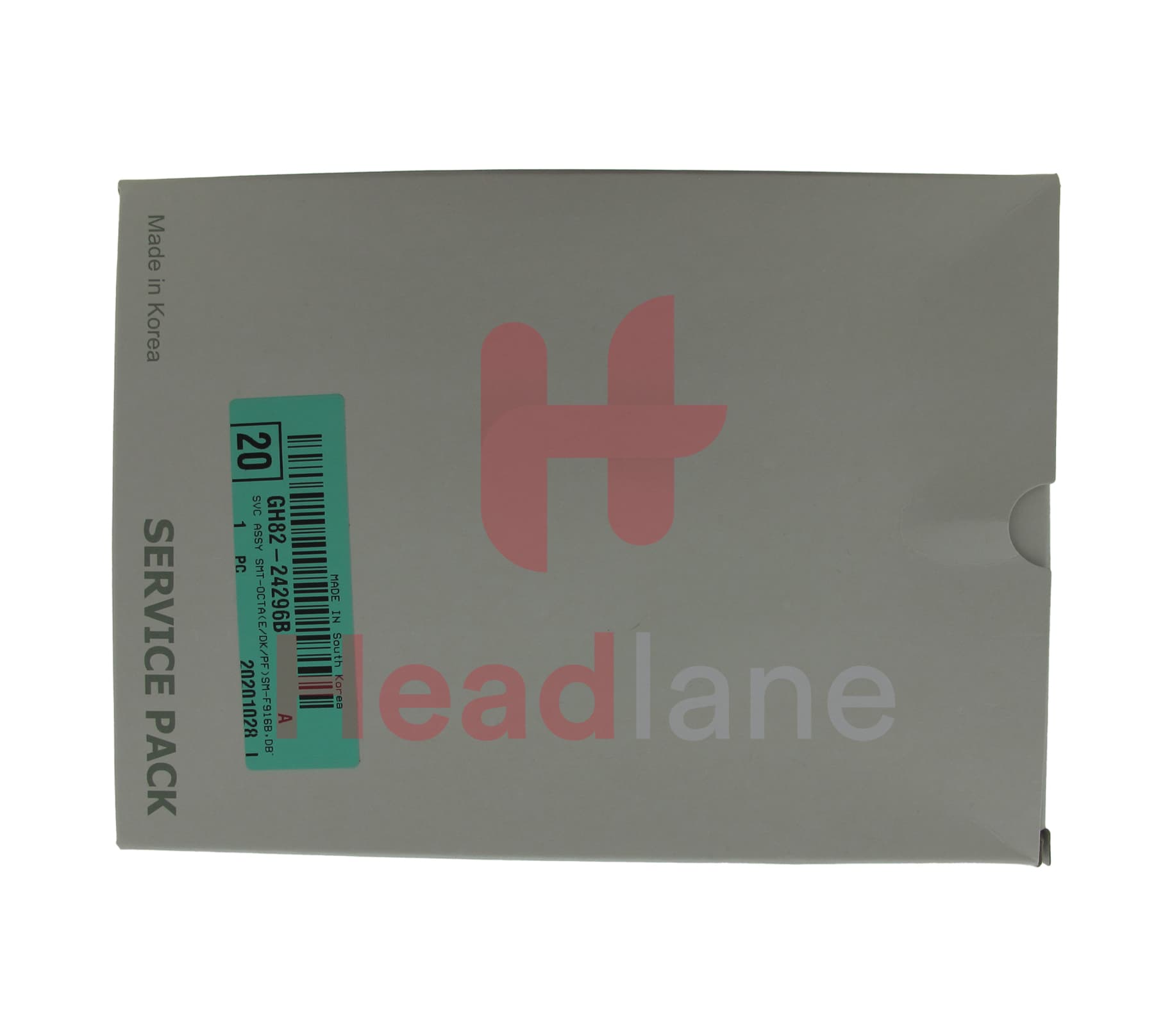 Samsung SM-F916 Galaxy Z Fold2 5G LCD Display / Screen + Touch - Mystic Black (Gold Hinge) 3