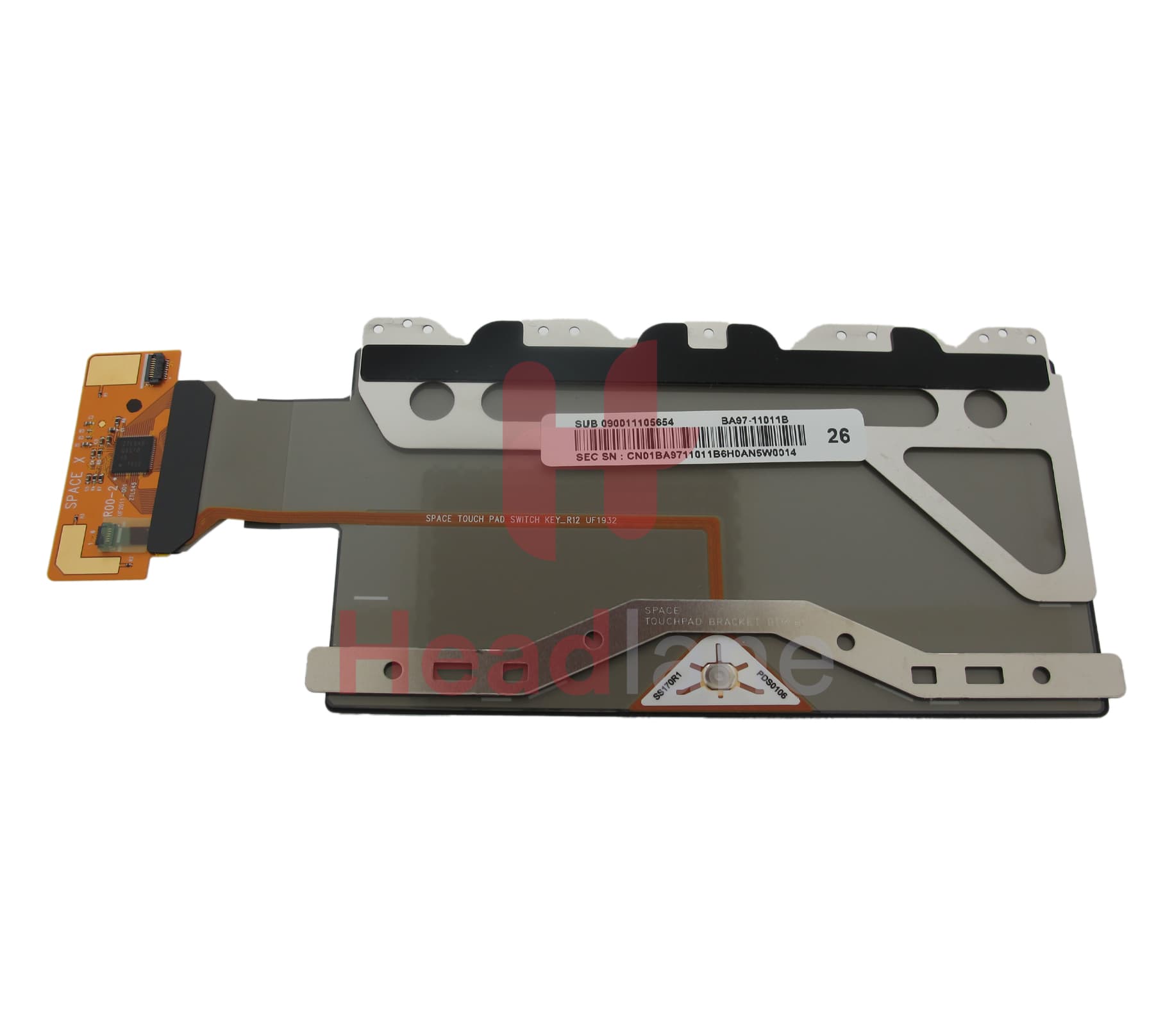 Samsung NP767XCM Galaxy Book S (Intel) Touchpad - Mercury Grey - view 2