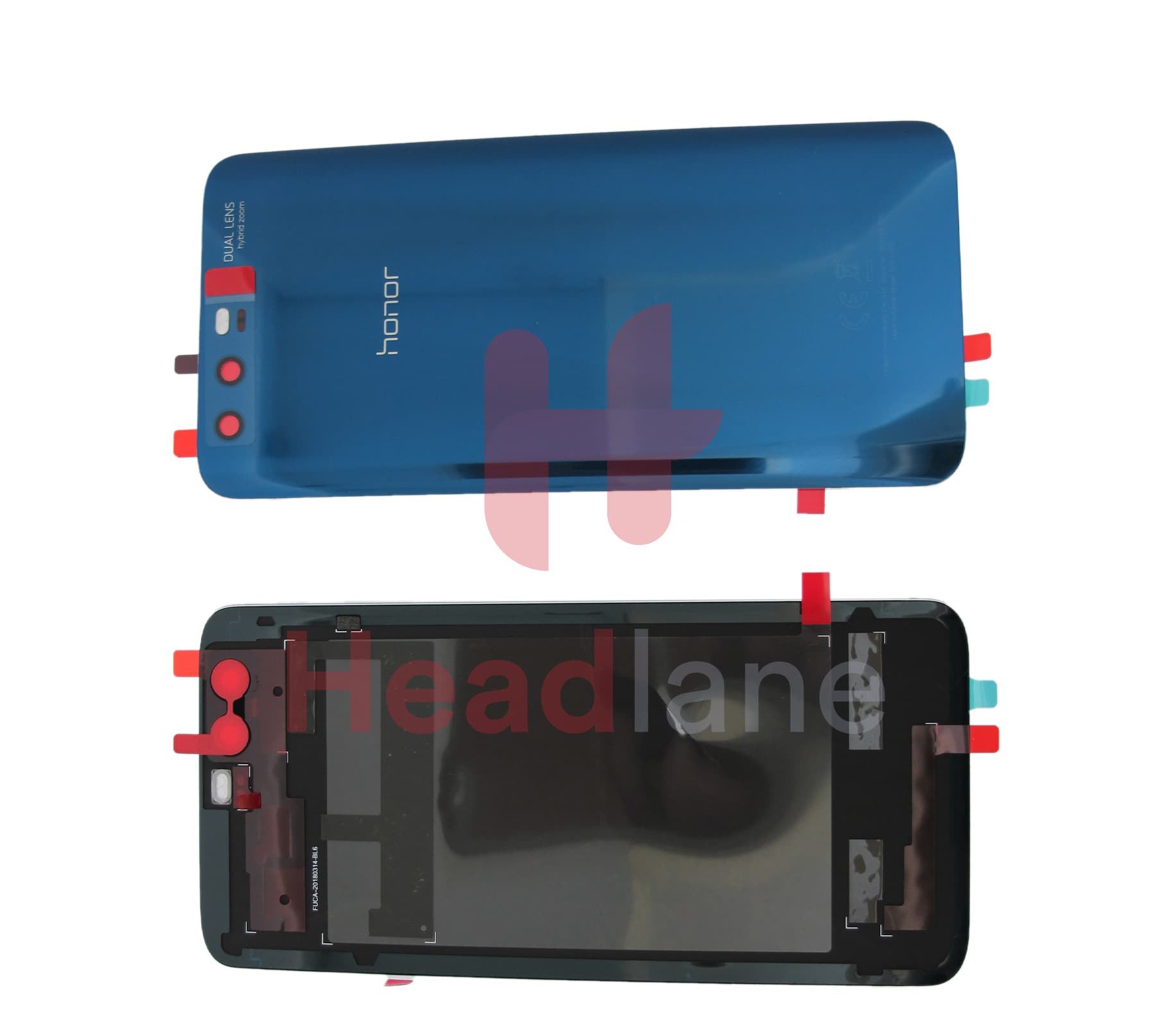 Huawei Honor 9 Back / Battery Cover - Blue - view 3