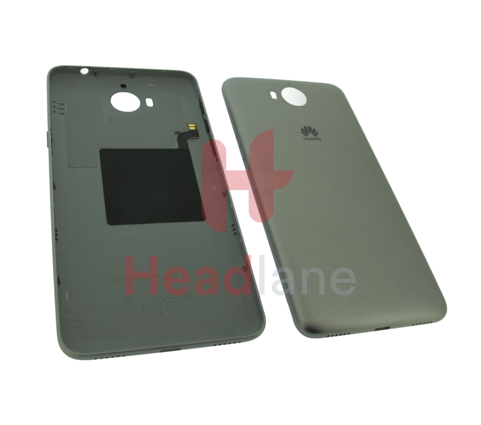 Huawei Y5 (2017) Back / Battery Cover - Grey - view 3