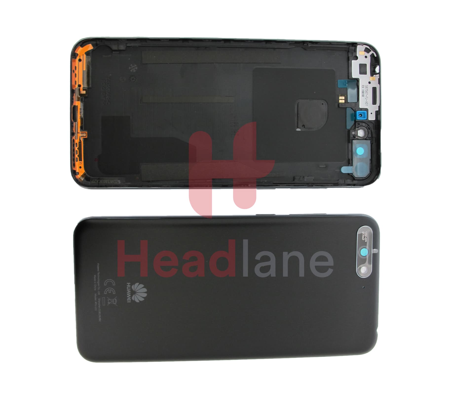 Huawei Y6 (2018) Back / Battery Cover - Black - view 4