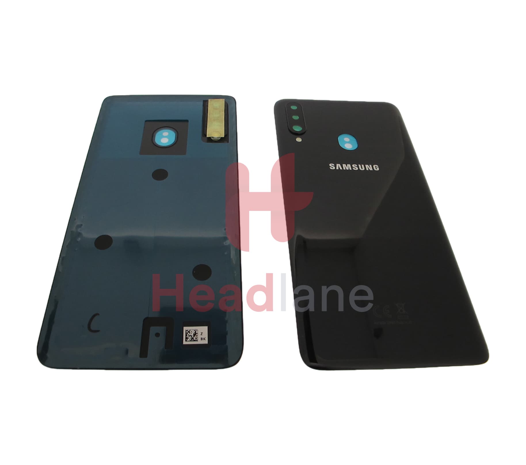 Samsung SM-A207 Galaxy A20s Back / Battery Cover - Black - view 3