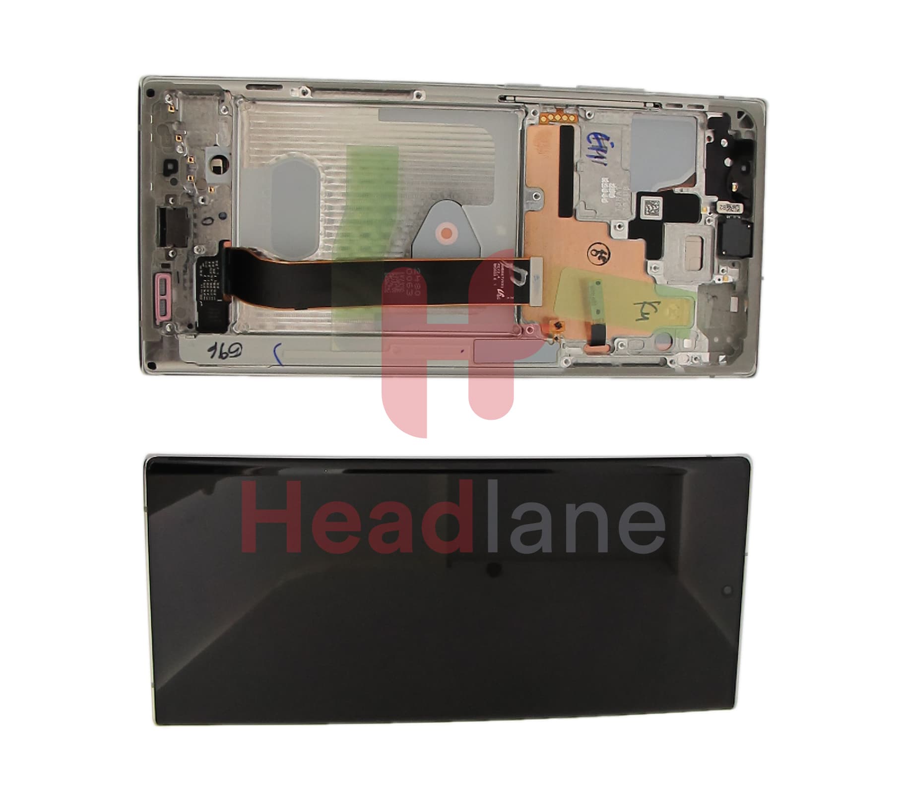 Samsung SM-N986 N985 Galaxy Note 20 Ultra 5G /4G LCD Display / Screen + Touch - White - view 3