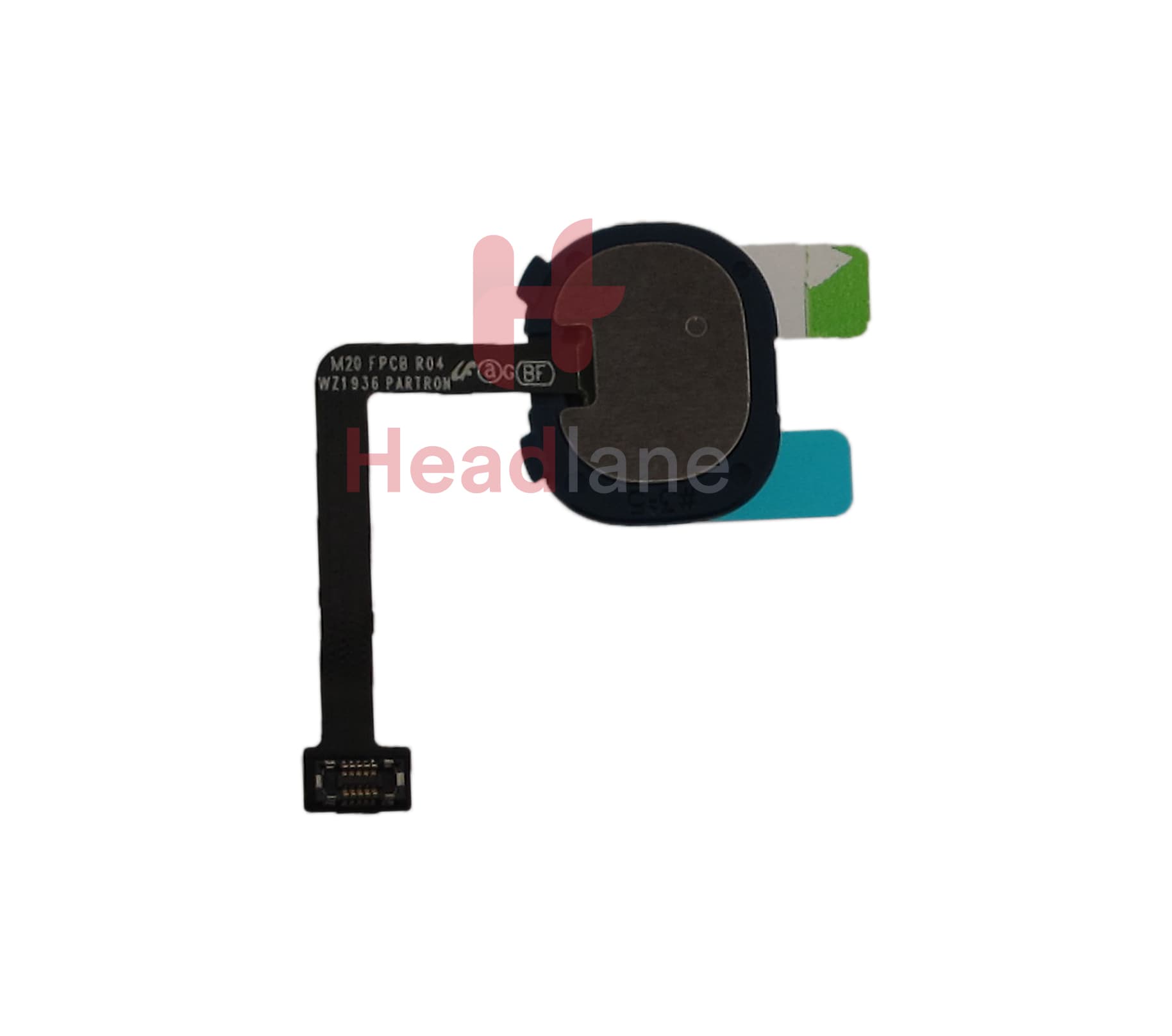 Samsung SM-M205 Galaxy M20 Fingerprint Reader / Sensor - Blue - view 2