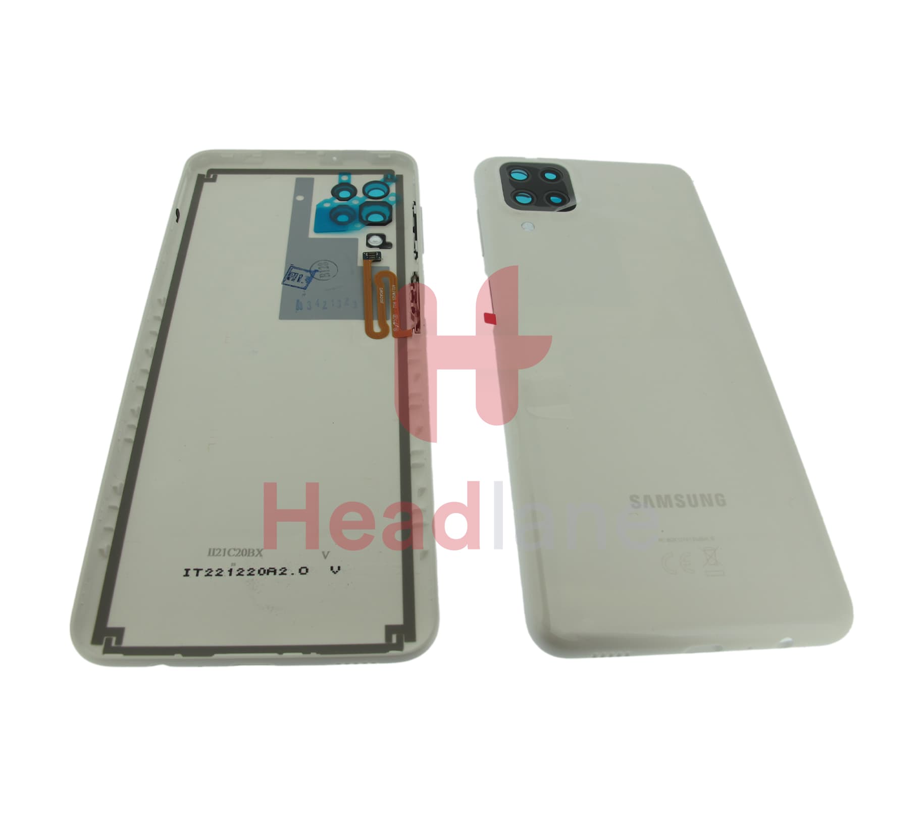 Samsung SM-A125 Galaxy A12 Back / Battery Cover - White - view 2