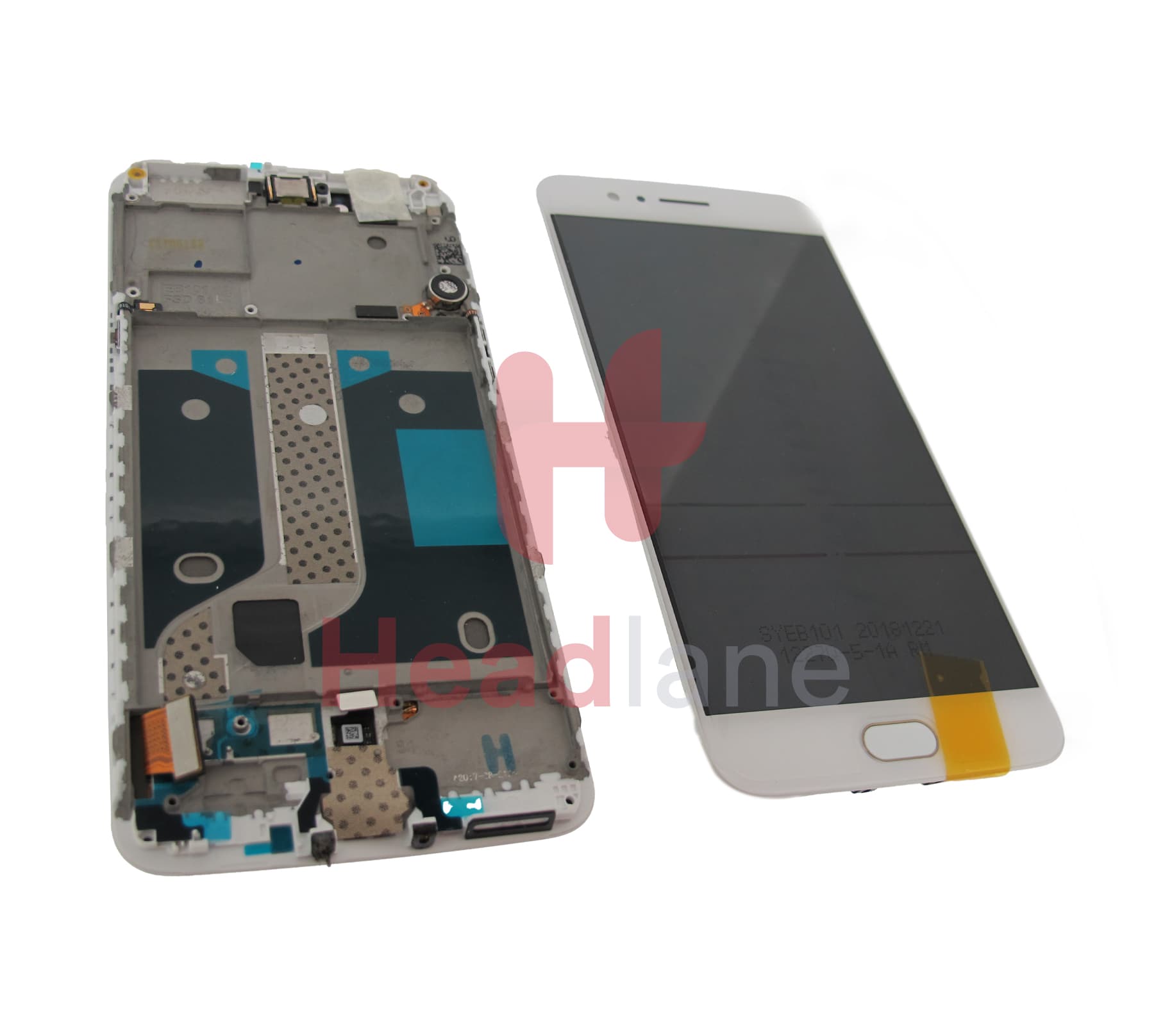 OnePlus 5 LCD Display / Screen + Touch - Gold - view 2