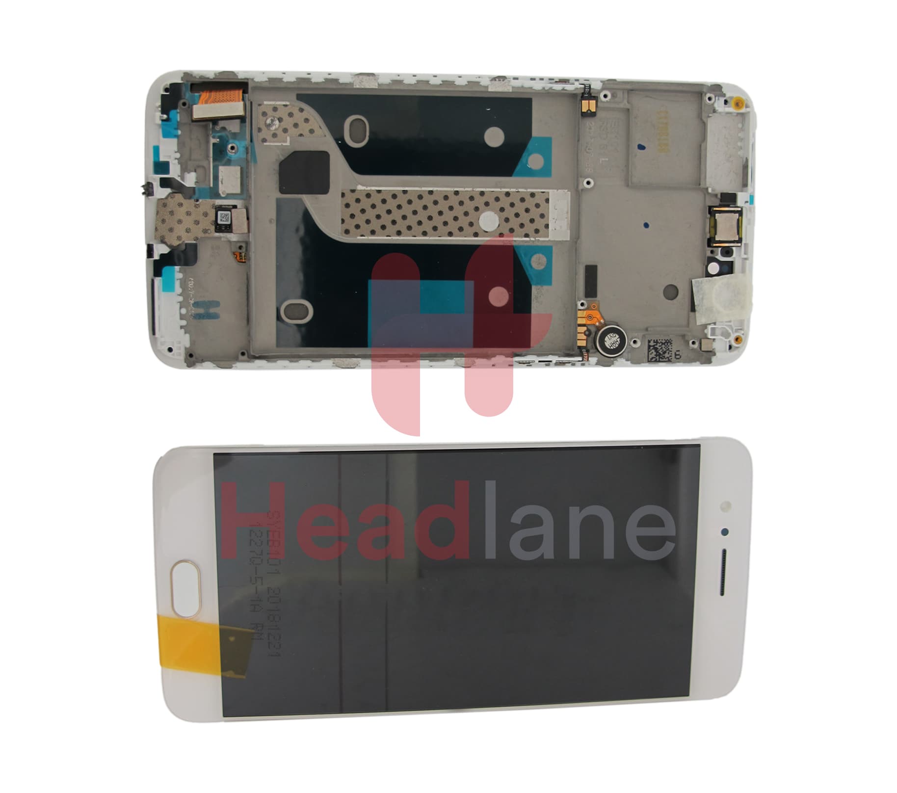 OnePlus 5 LCD Display / Screen + Touch - Gold - view 3