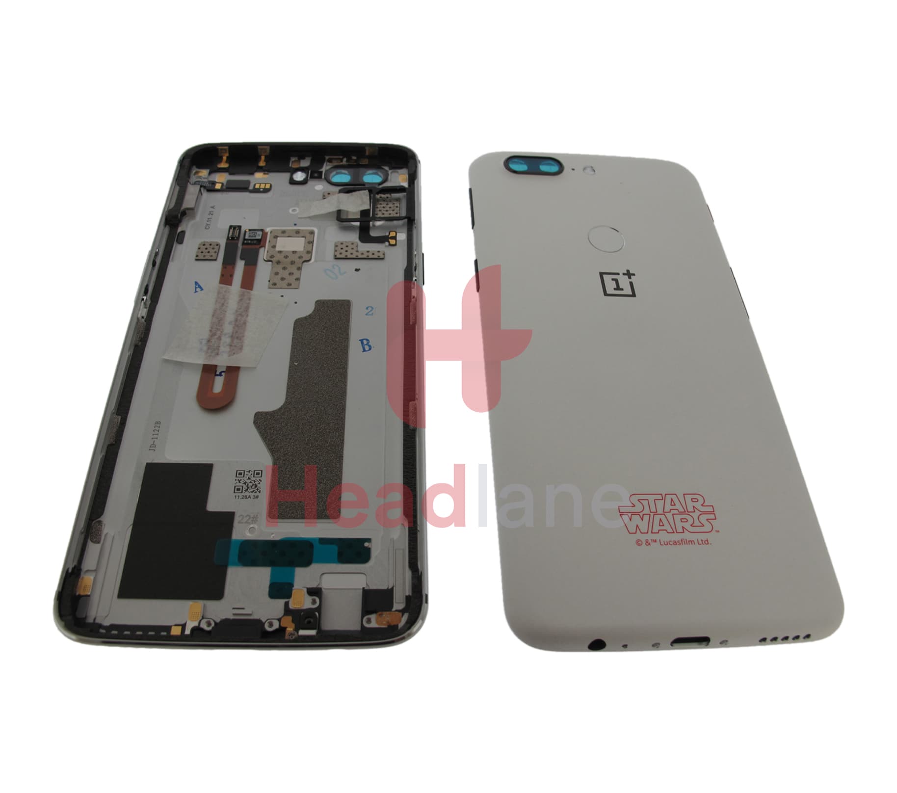 OnePlus 5T Back / Battery Cover - White (Star Wars Edition) - view 2