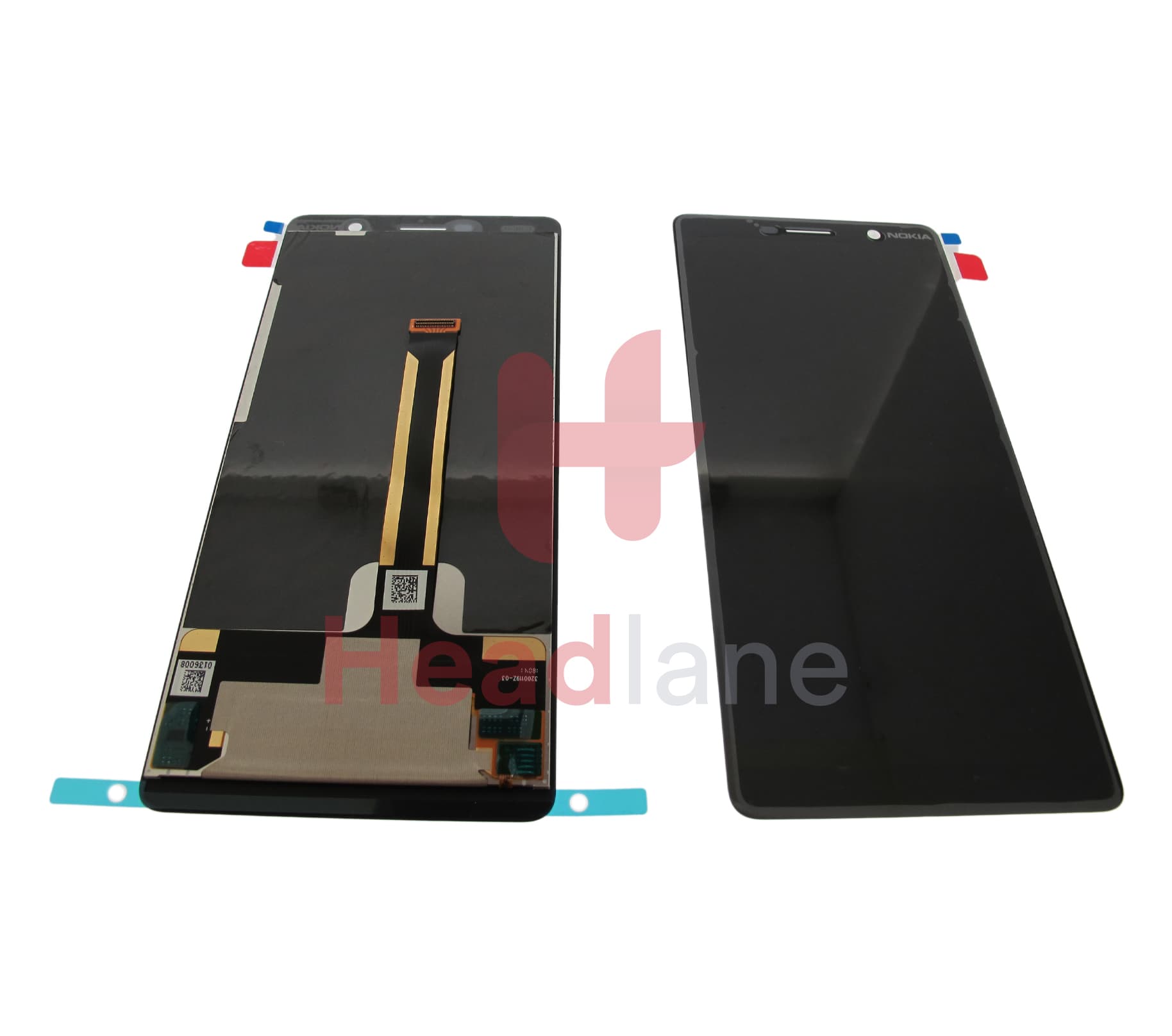 Nokia 7+ LCD Display / Screen + Touch - view 2