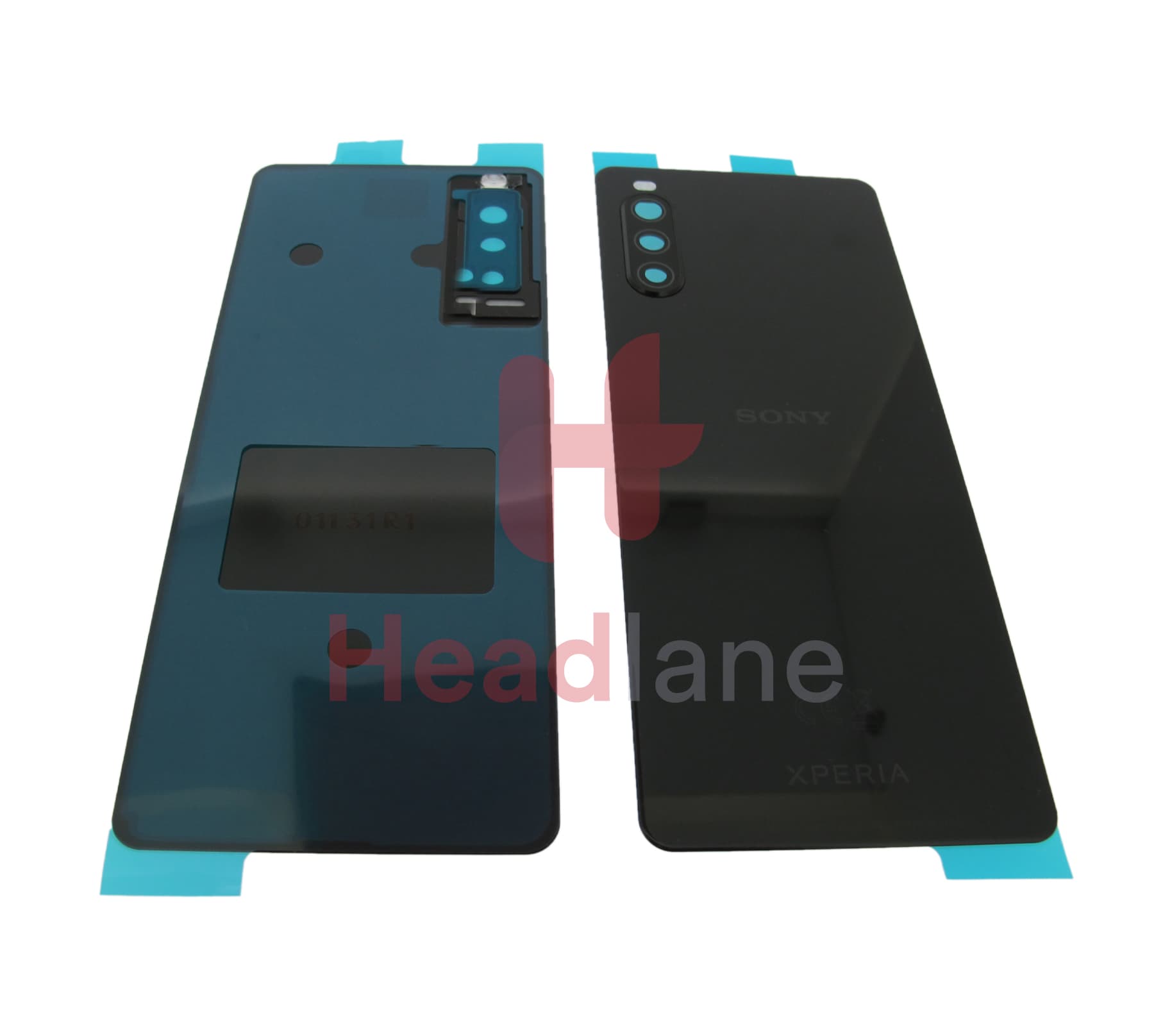 Sony XQ-AU52 Xperia 10 II (Dual SIM) Back / Battery Cover - Black - view 2