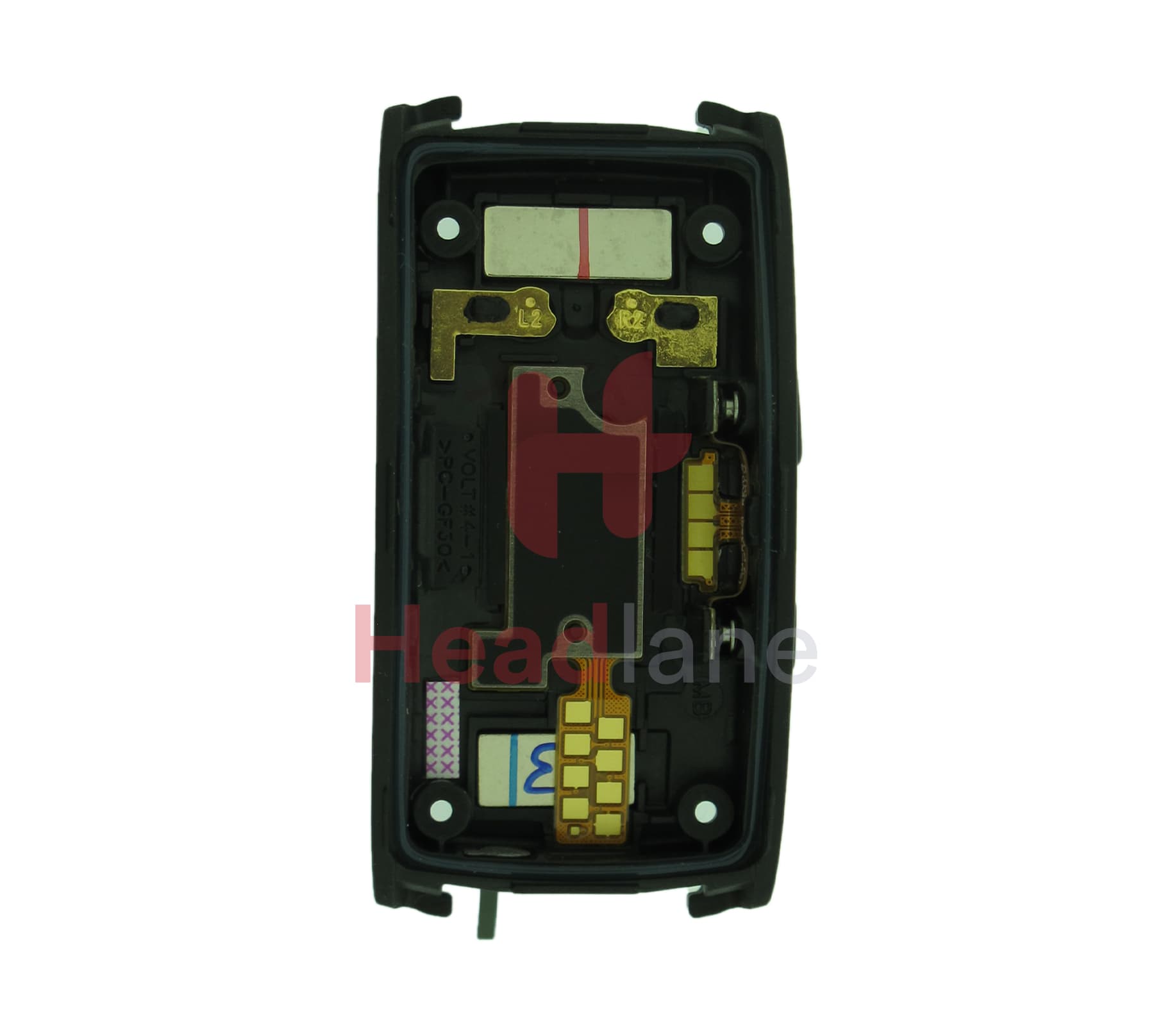 Samsung SM-R360 Gear Fit2 Back Cover - Black - view 3