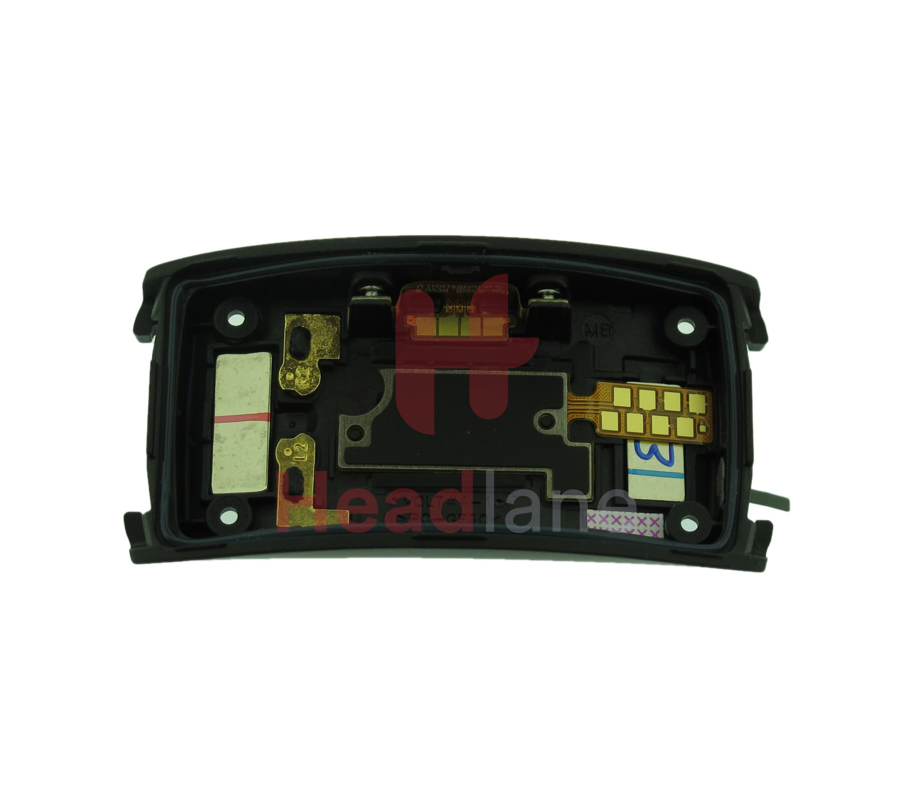 Samsung SM-R360 Gear Fit2 Back Cover - Black - view 4