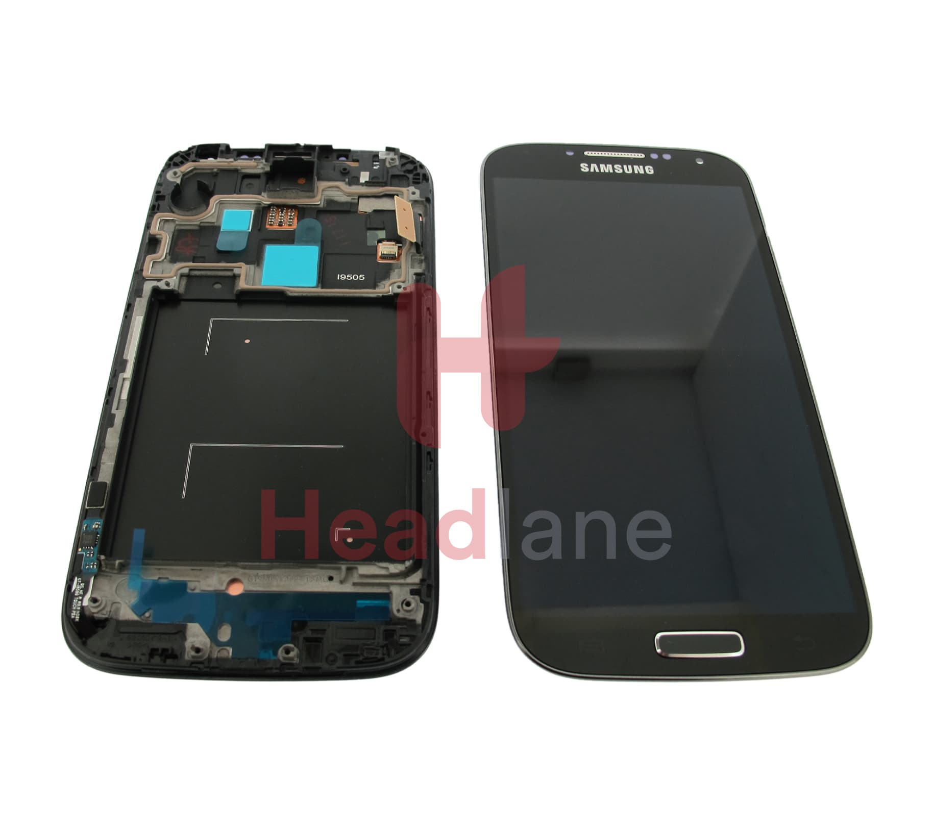 Samsung GT-I9515 Galaxy S4 VE LCD Display / Screen + Touch - Dark Black - view 2