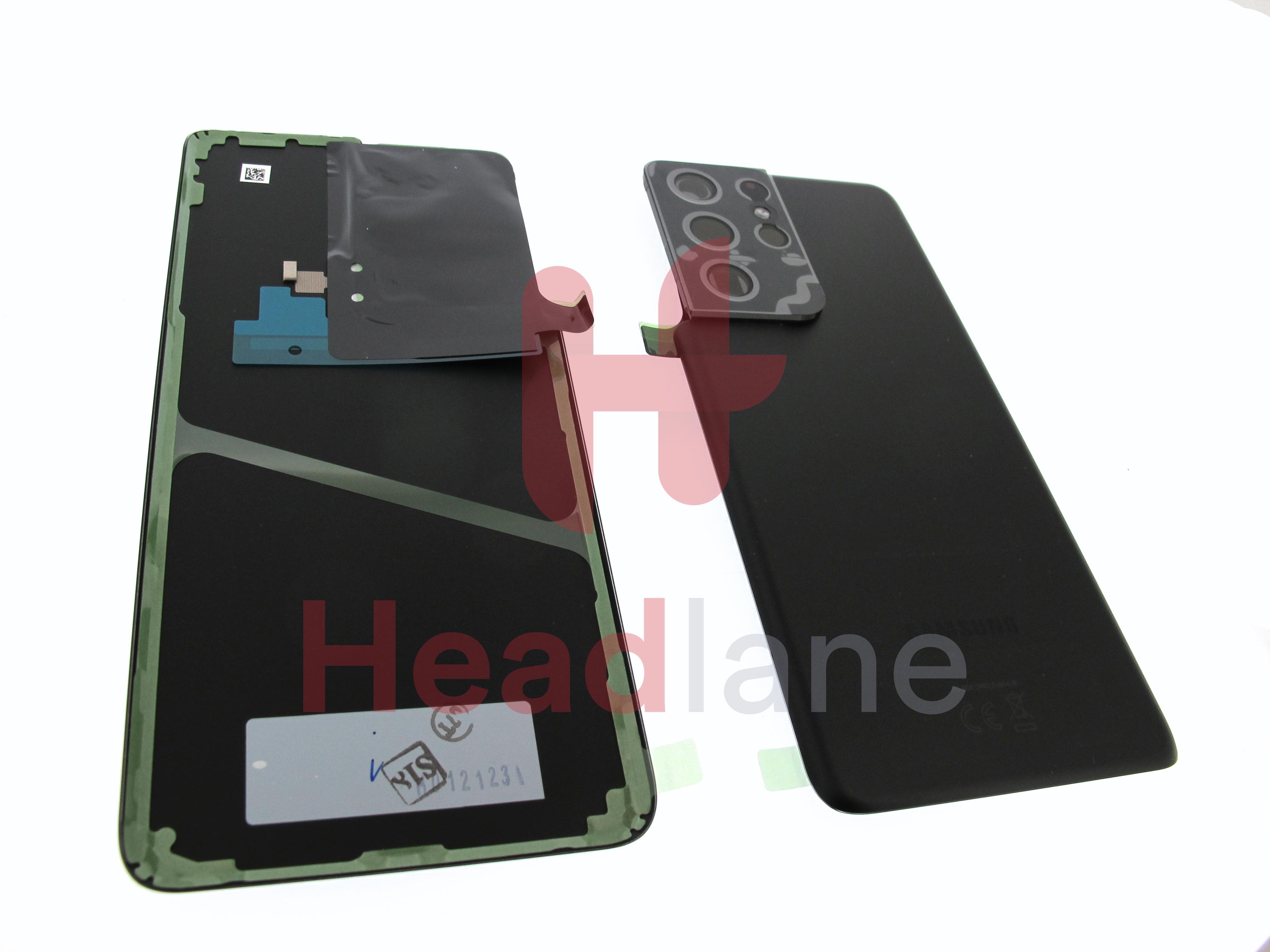 Samsung SM-G998 Galaxy S21 Ultra 5G Back / Battery Cover - Phantom Black - view 2