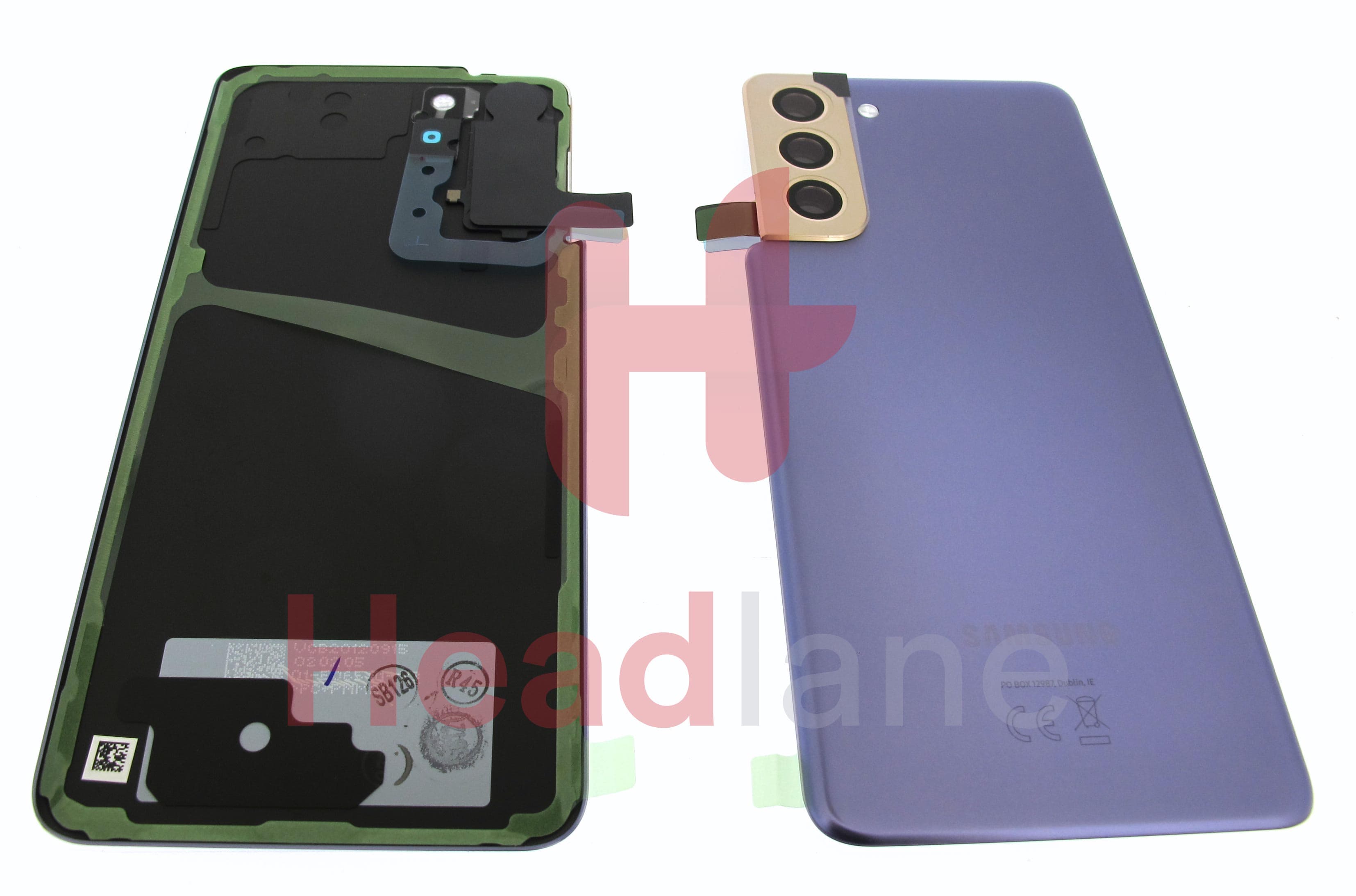 Samsung SM-G991 Galaxy S21 5G Back / Battery Cover - Phantom Violet - view 3
