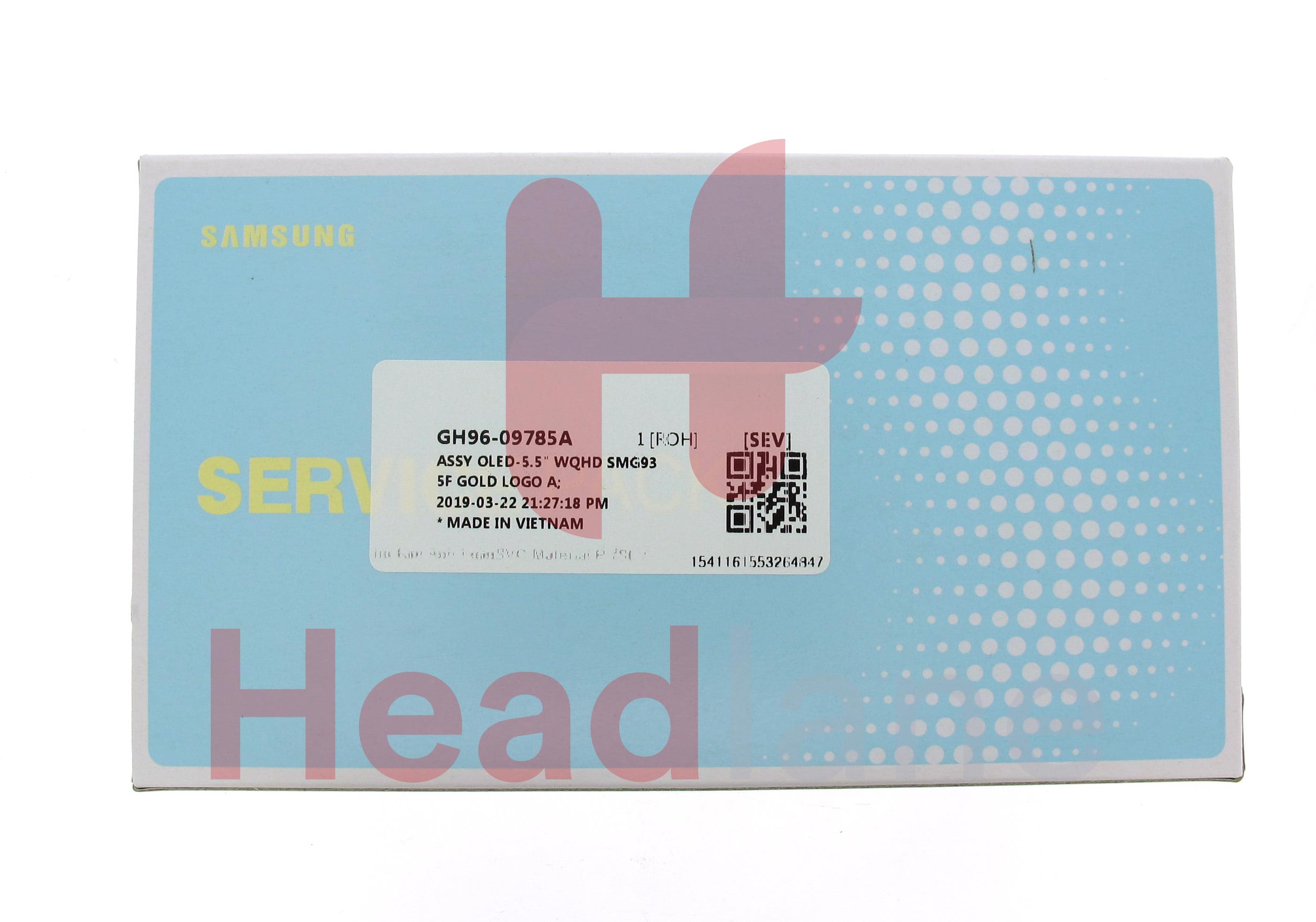 Samsung SM-G935 Galaxy S7 Edge LCD Display / Screen + Touch - Gold (No Frame) - view 4