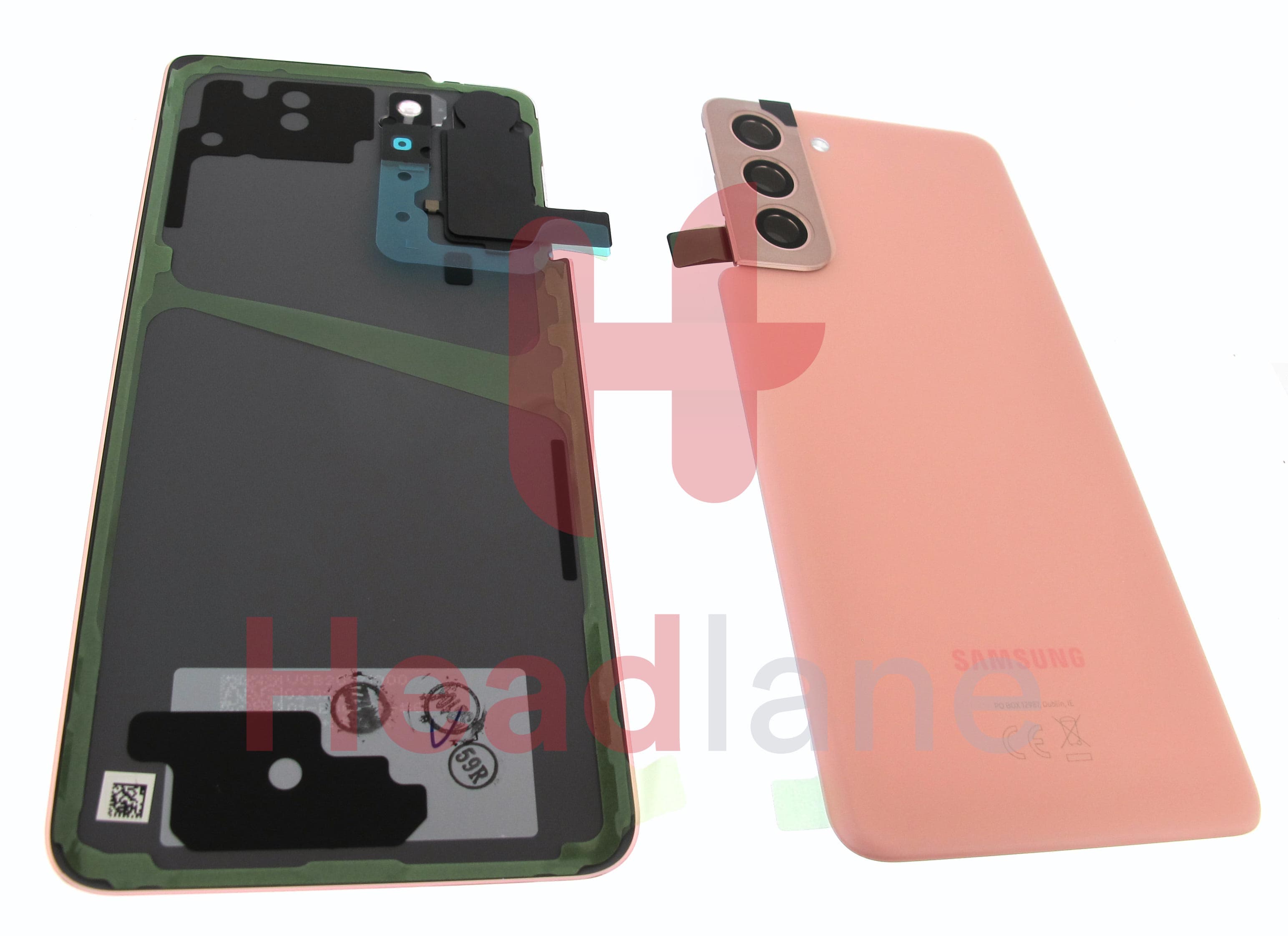 Samsung SM-G991 Galaxy S21 5G Back / Battery Cover - Phantom Pink - view 2