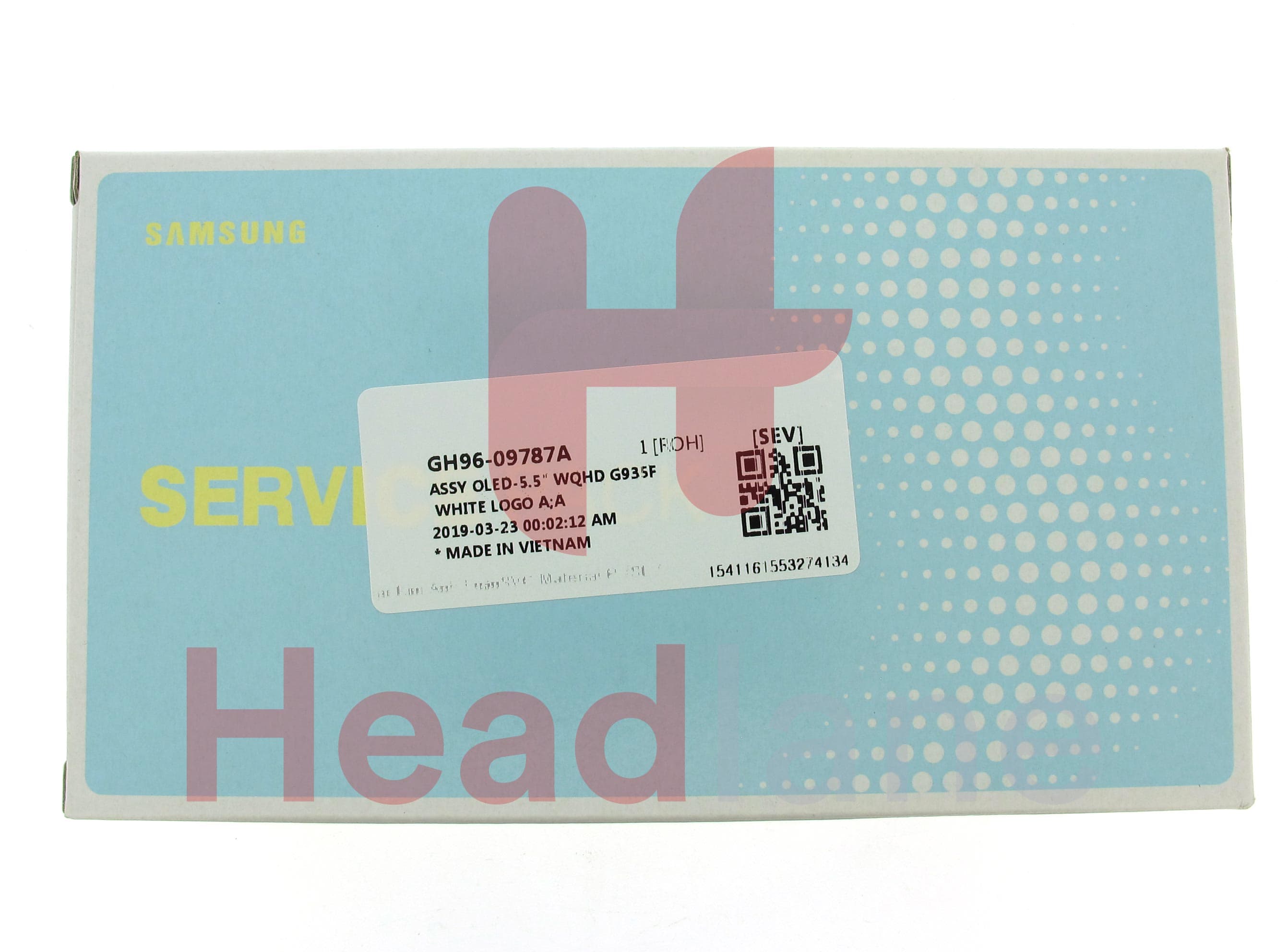 Samsung SM-G935 Galaxy S7 Edge LCD Display / Screen + Touch - White (No Frame) - view 4