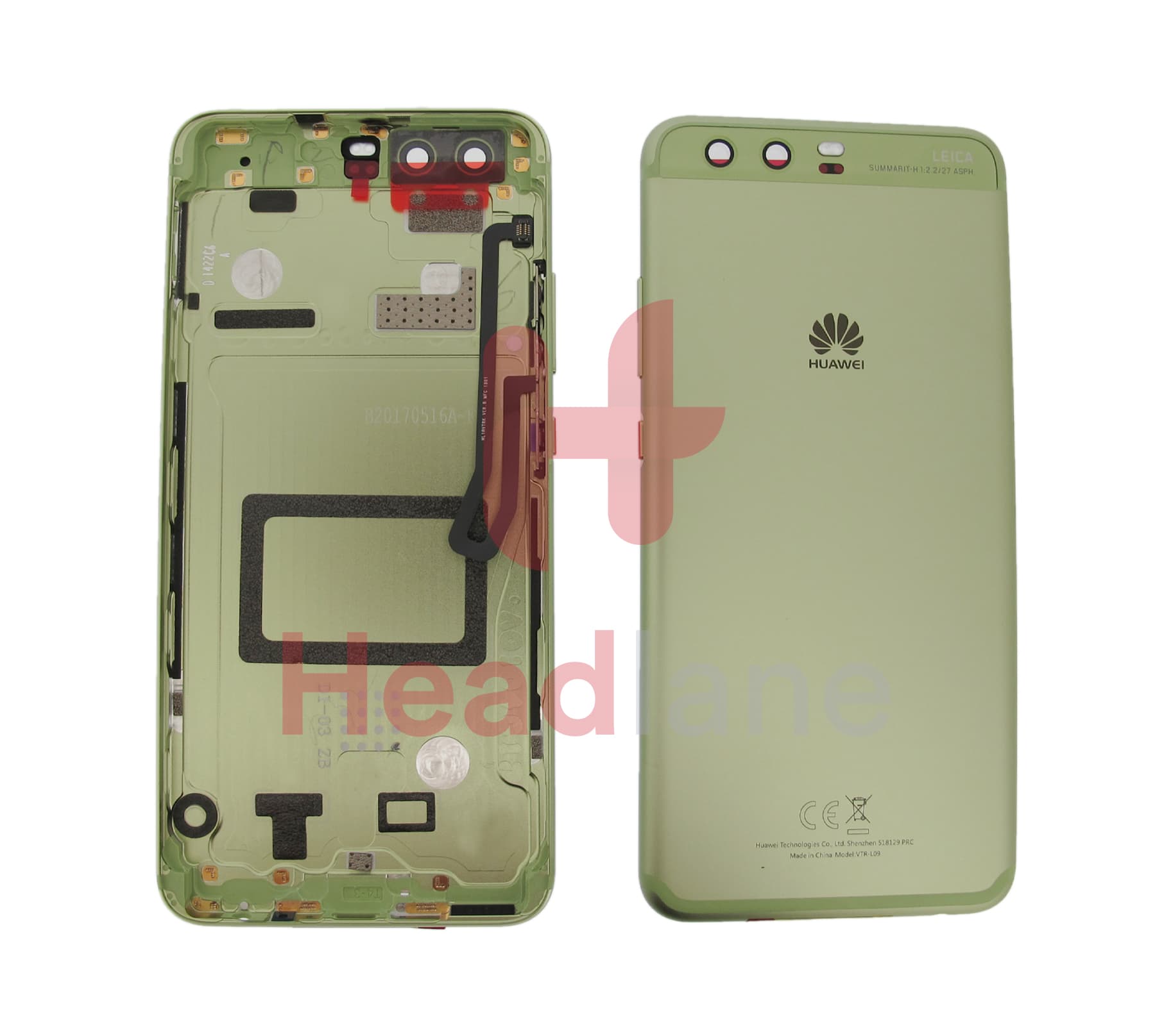 Huawei P10 Back / Battery Cover - Gold - view 3