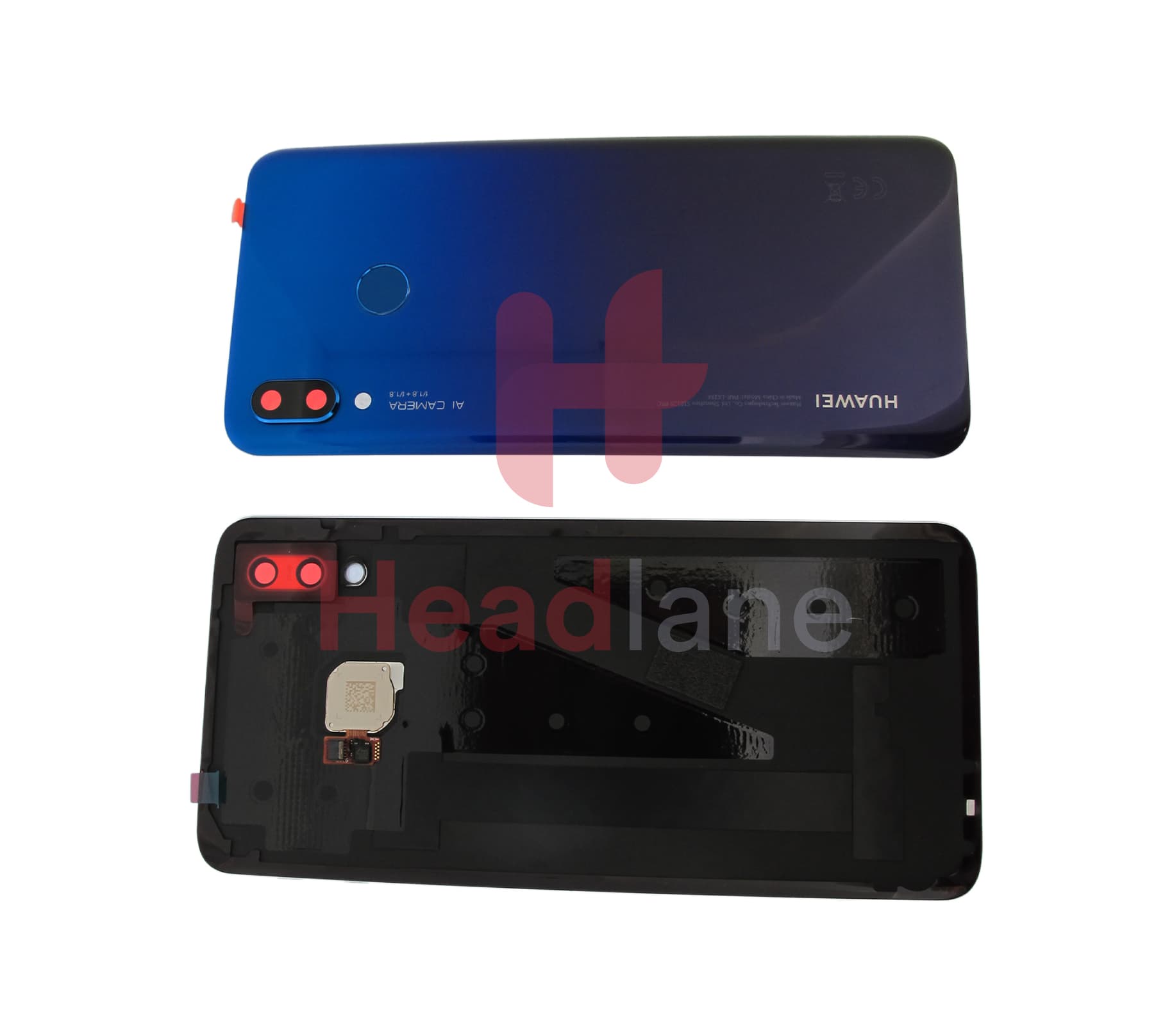 Huawei Nova 3 Back / Battery Cover - Blue - view 3