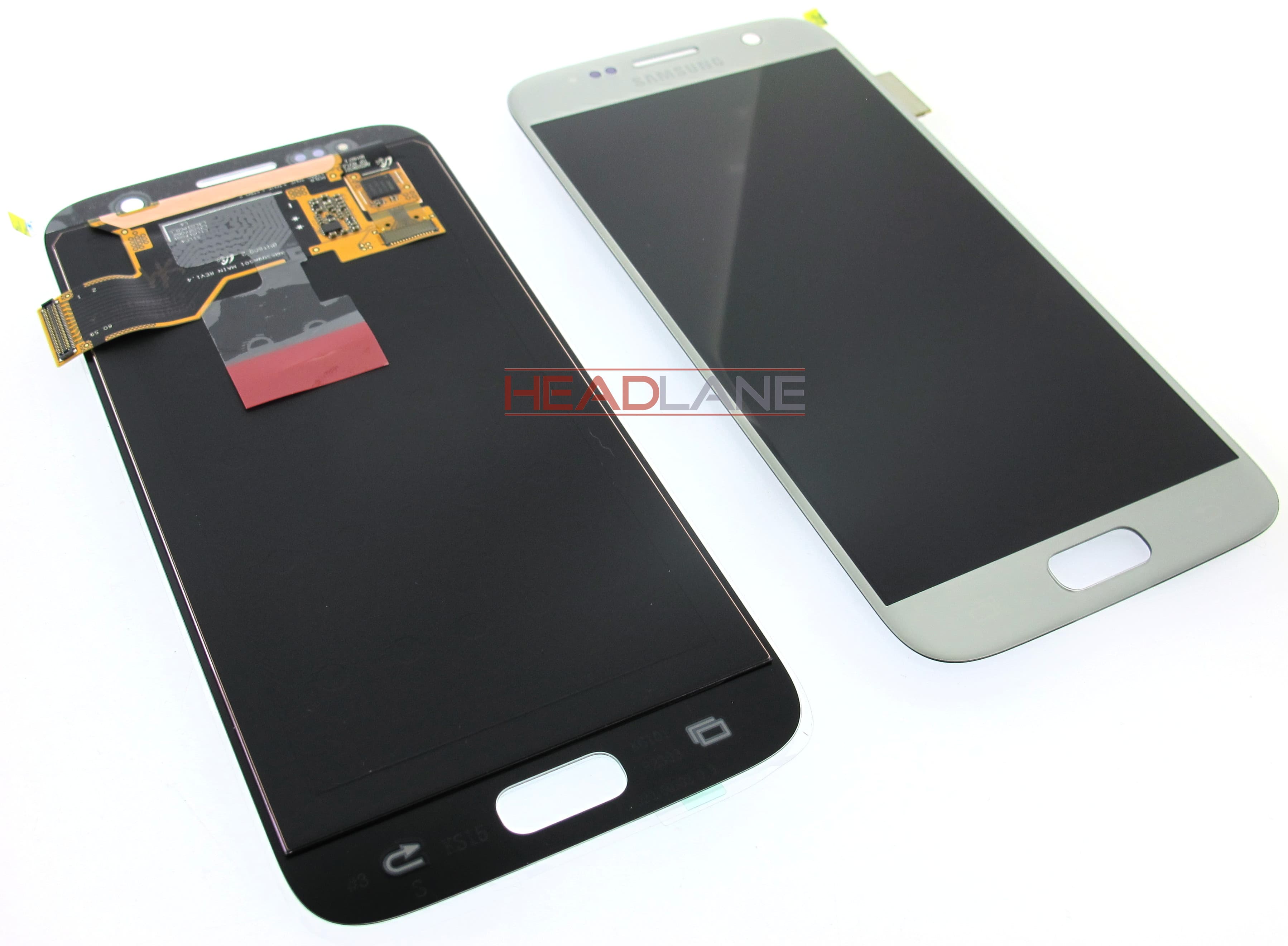 Samsung SM-G930F Galaxy S7 LCD Display / Screen + Touch - Silver - view 2