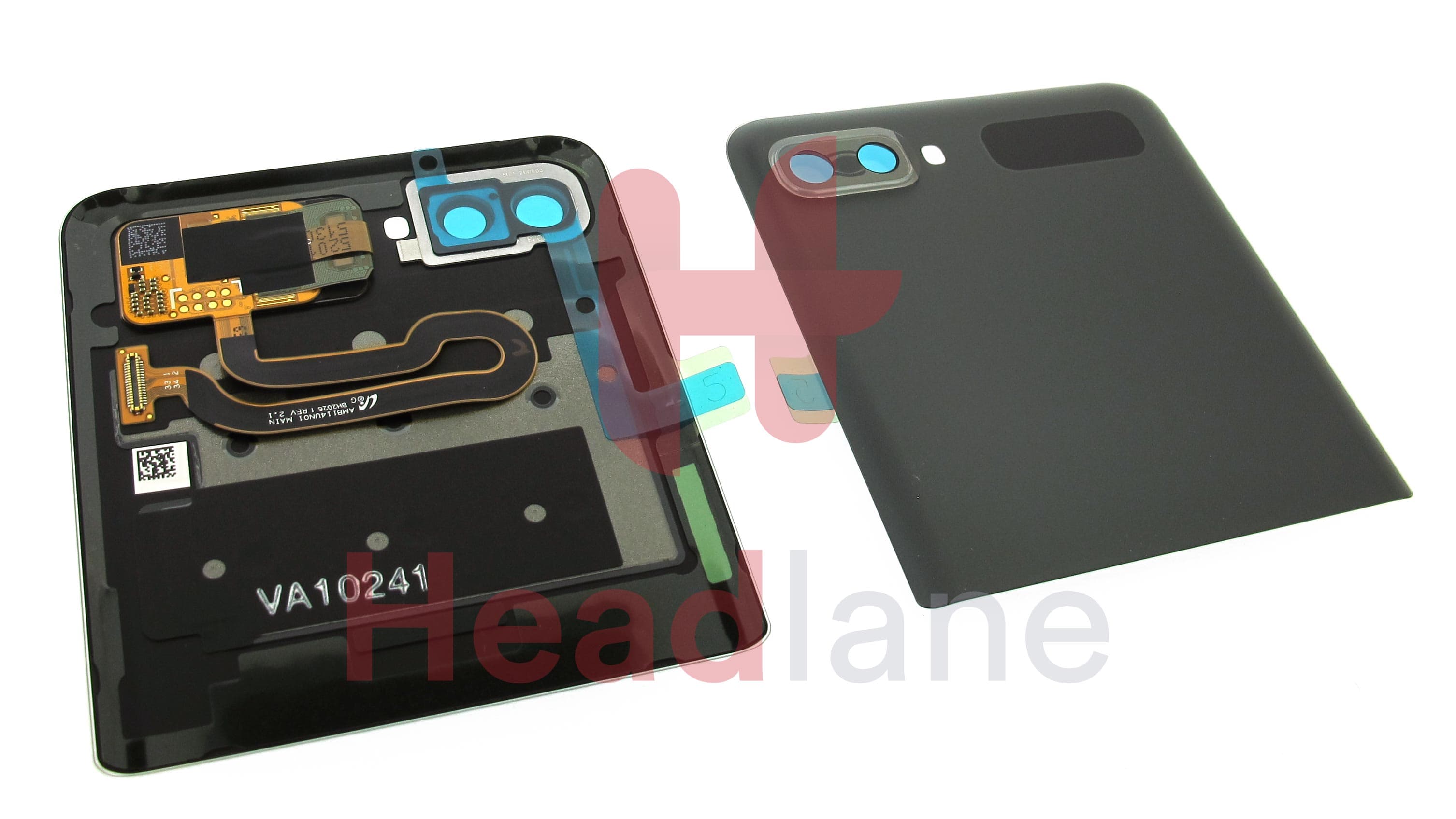 Samsung SM-F707 Galaxy Z Flip 5G Outer LCD Display / Screen + Touch - Mystic Grey - view 2