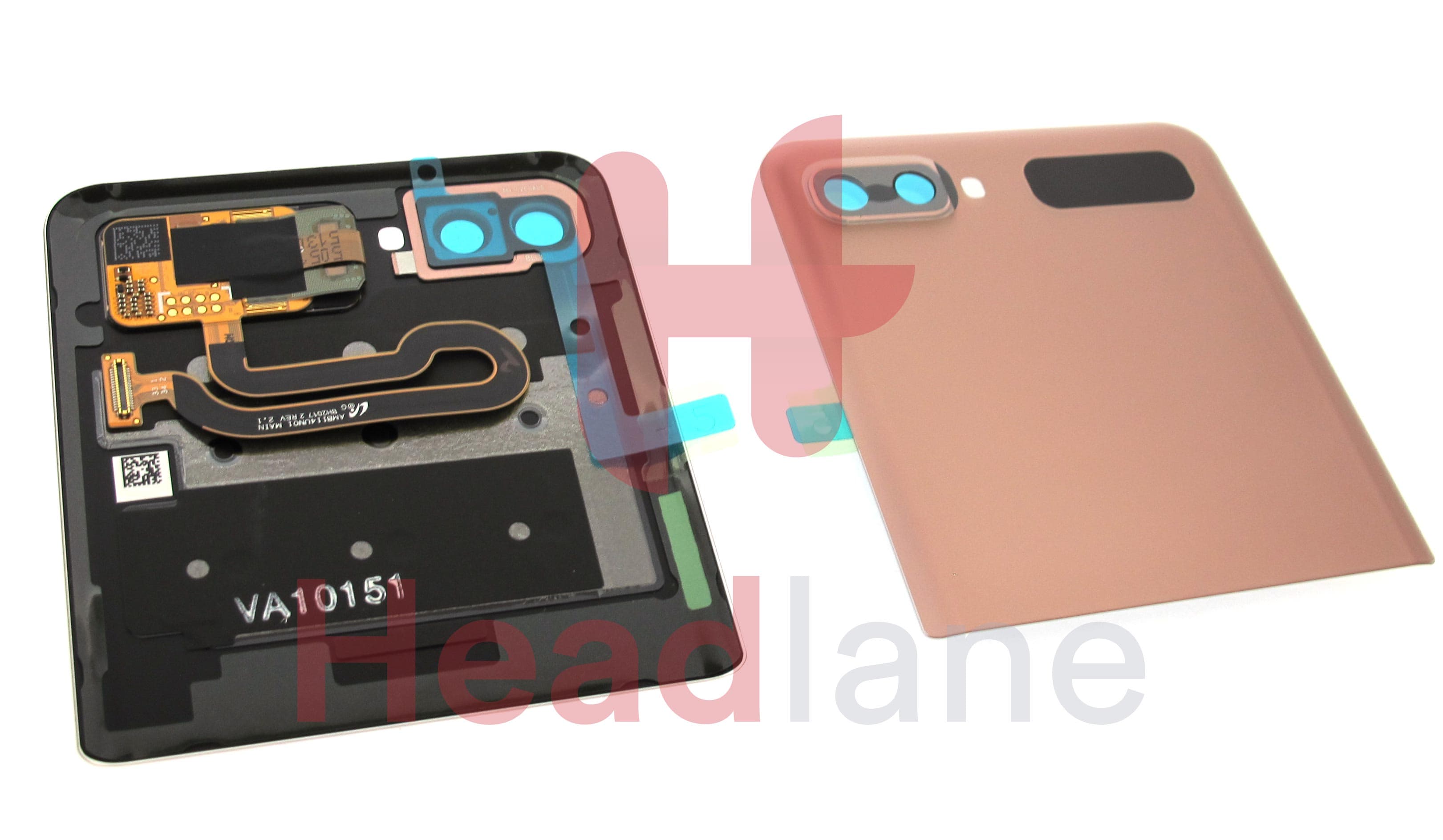 Samsung SM-F707 Galaxy Z Flip 5G Outer LCD Display / Screen + Touch - Mystic Bronze - view 2