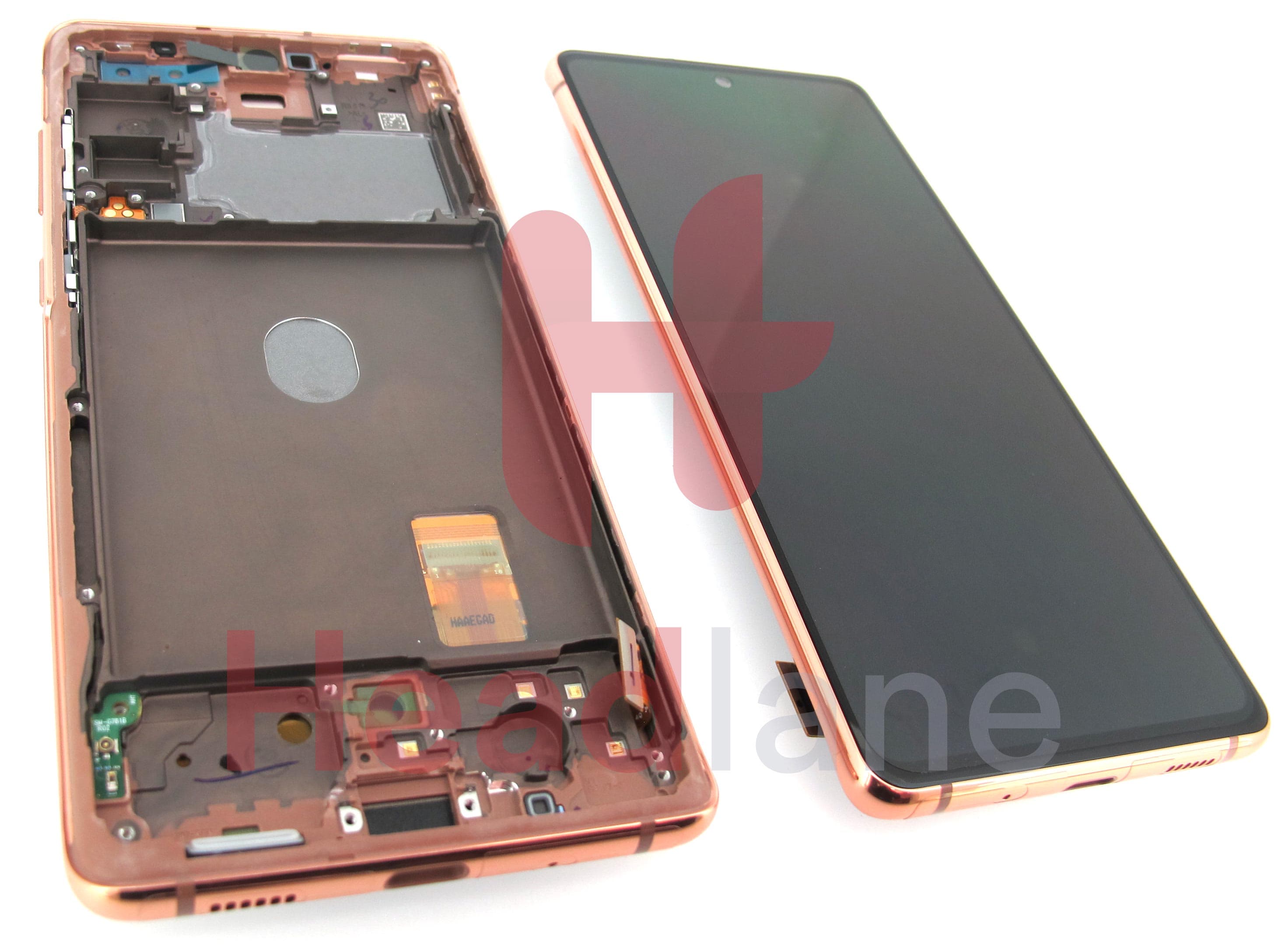 Samsung SM-G781 Galaxy S20 FE 5G LCD Display / Screen + Touch - Cloud Orange - view 2