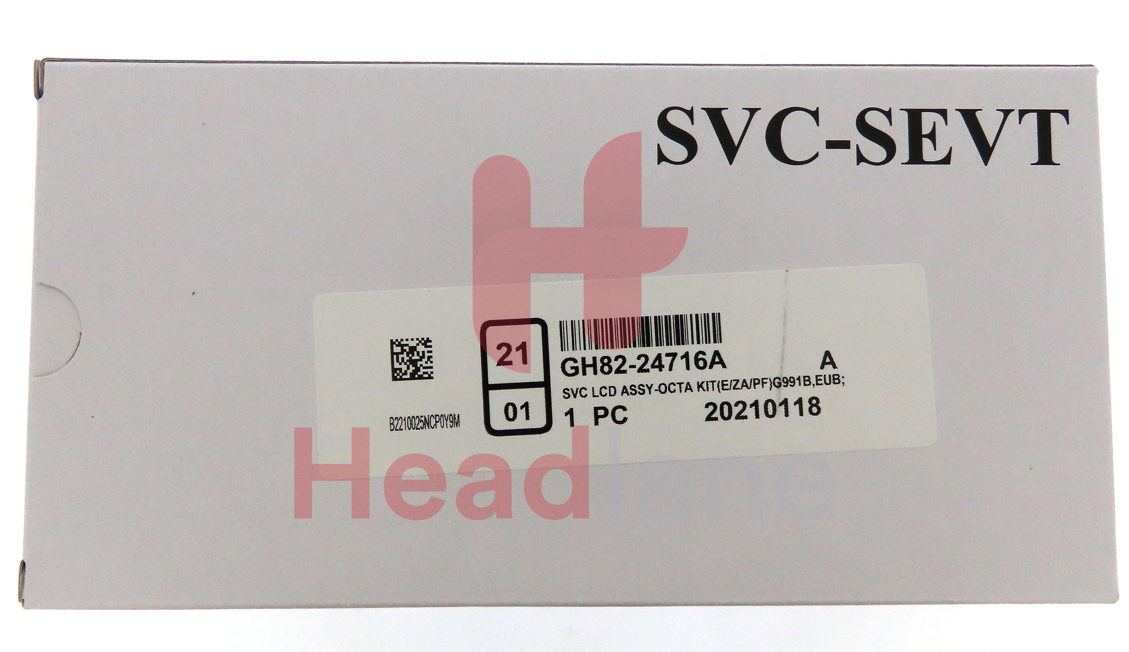 Samsung SM-G991 Galaxy S21 5G LCD Display / Screen + Touch + Battery - Phantom Grey - view 4