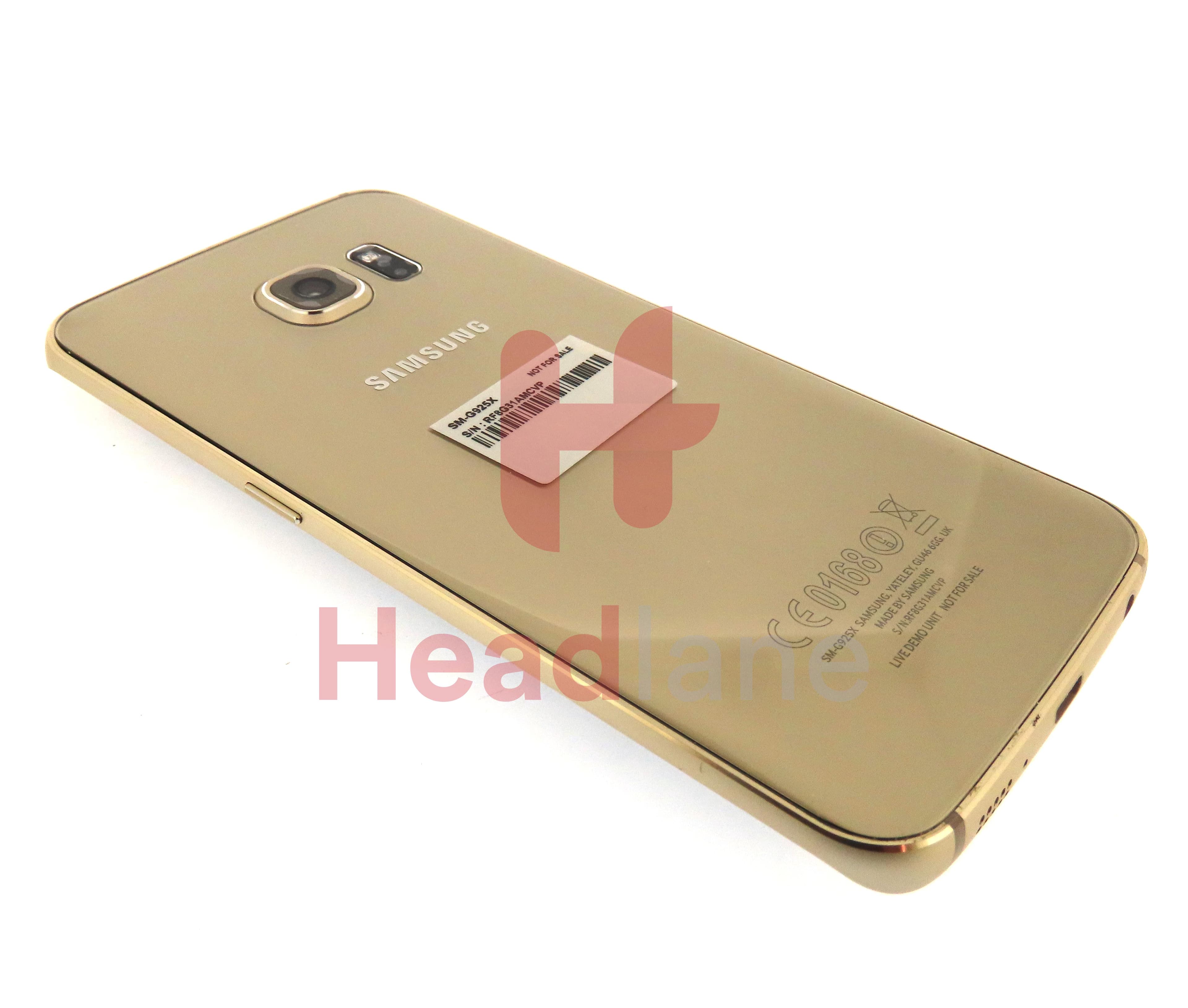 Samsung SM-G925 Galaxy S6 Edge Demo Phone - Gold - view 2