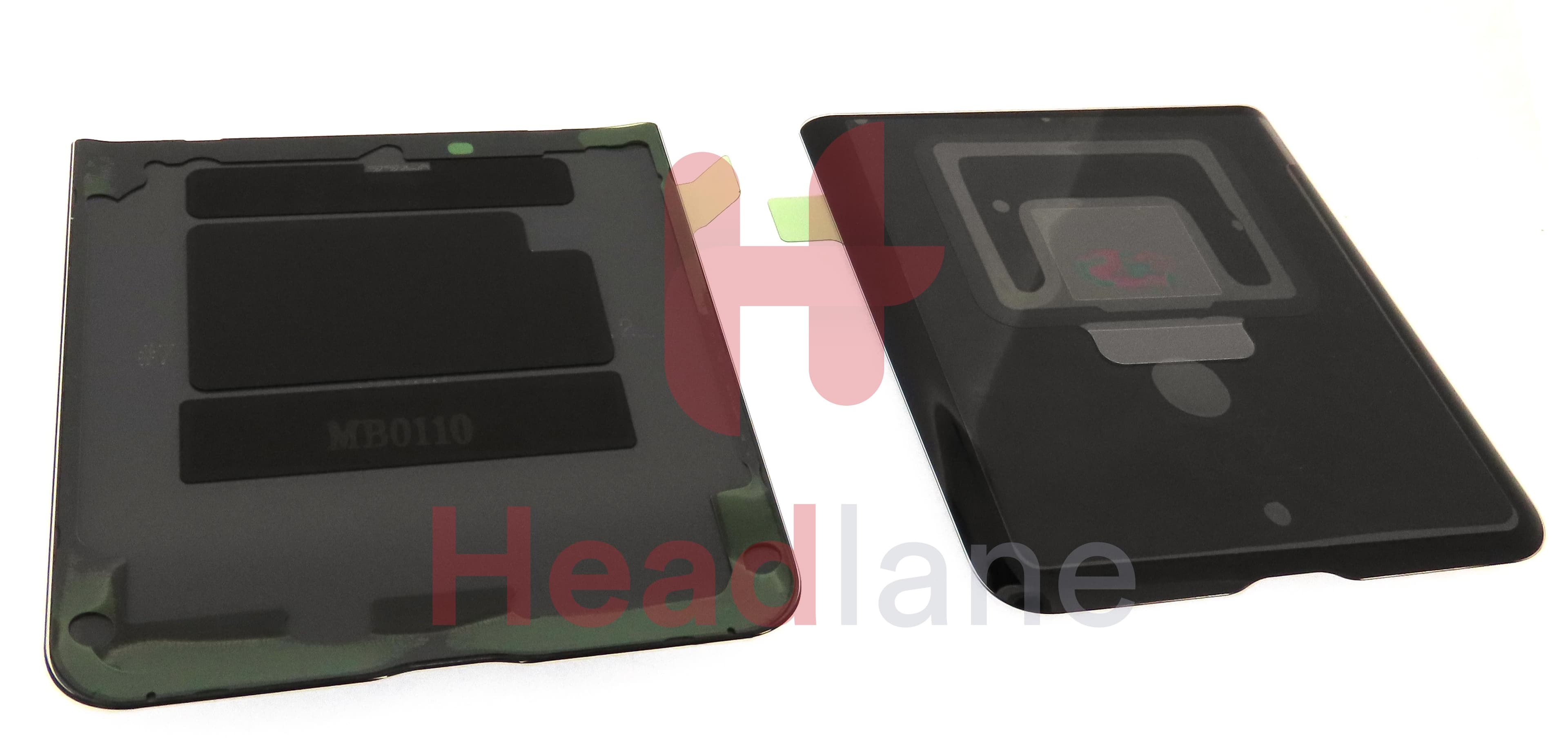 Samsung SM-F700 Galaxy Z Flip Back / Battery Cover - Black - view 2