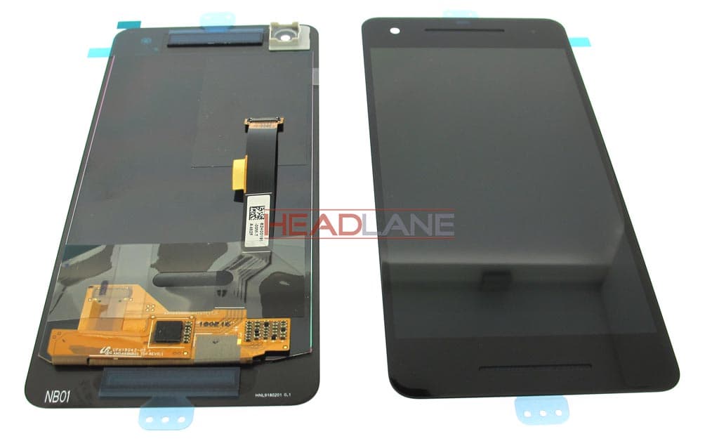 Google Pixel 2 G011A LCD Display / Screen + Touch - Black / Blue / White - view 2