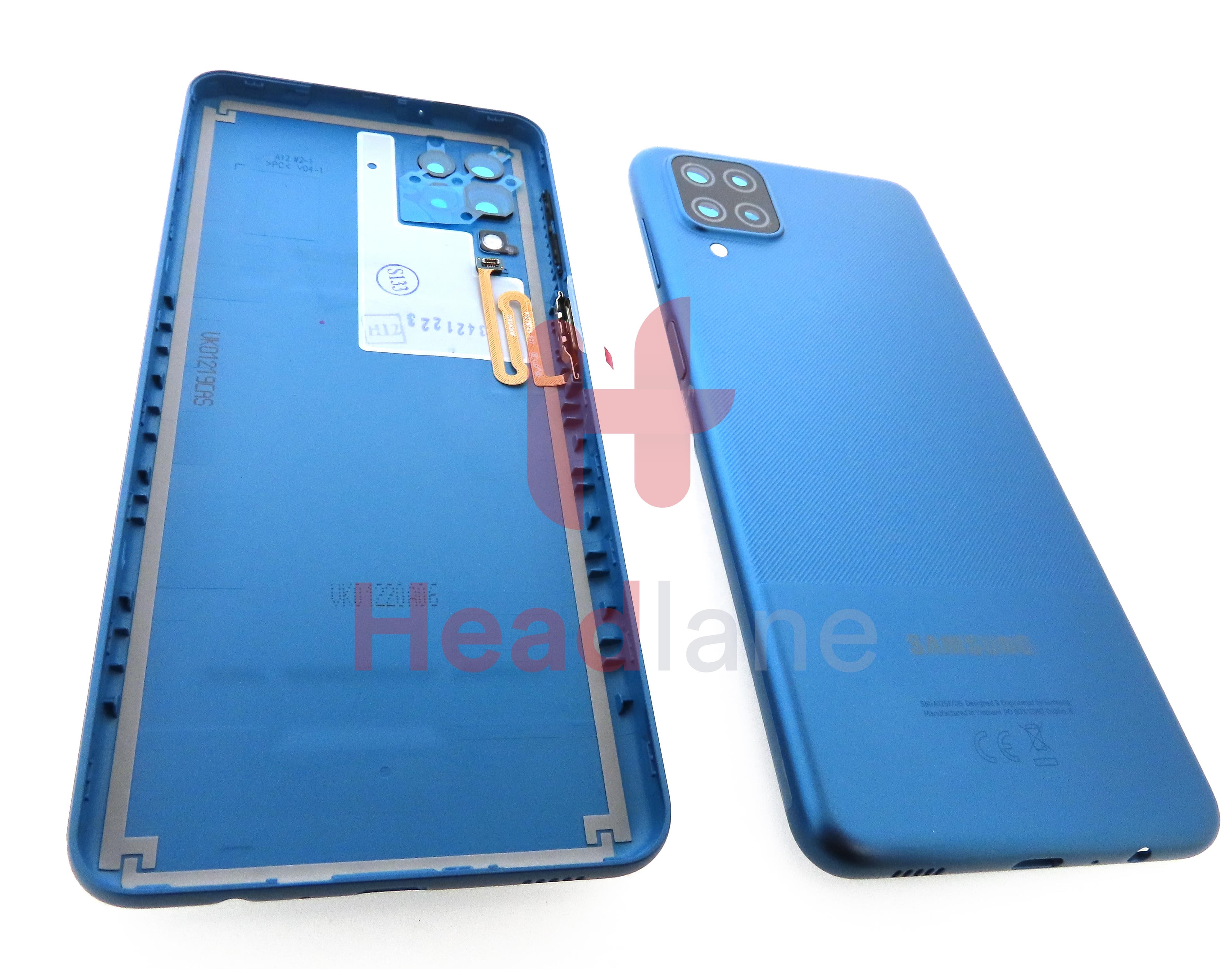 Samsung SM-A125 Galaxy A12 Back / Battery Cover - Blue - view 2