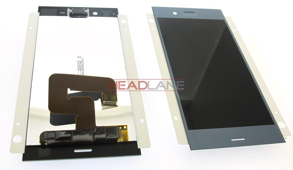 Sony G8341 G8342 Xperia XZ1 LCD Display / Screen + Touch - Blue - view 2