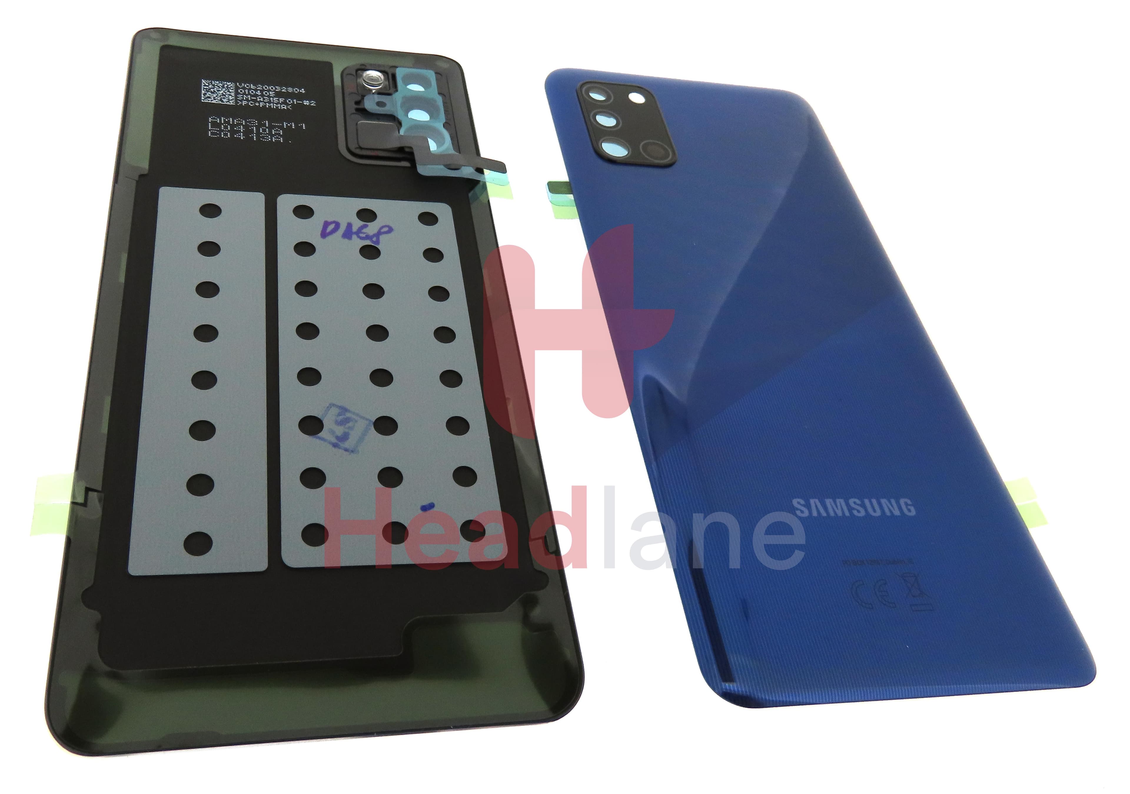 Samsung SM-A315 Galaxy A31 Back / Battery Cover - Blue - view 2