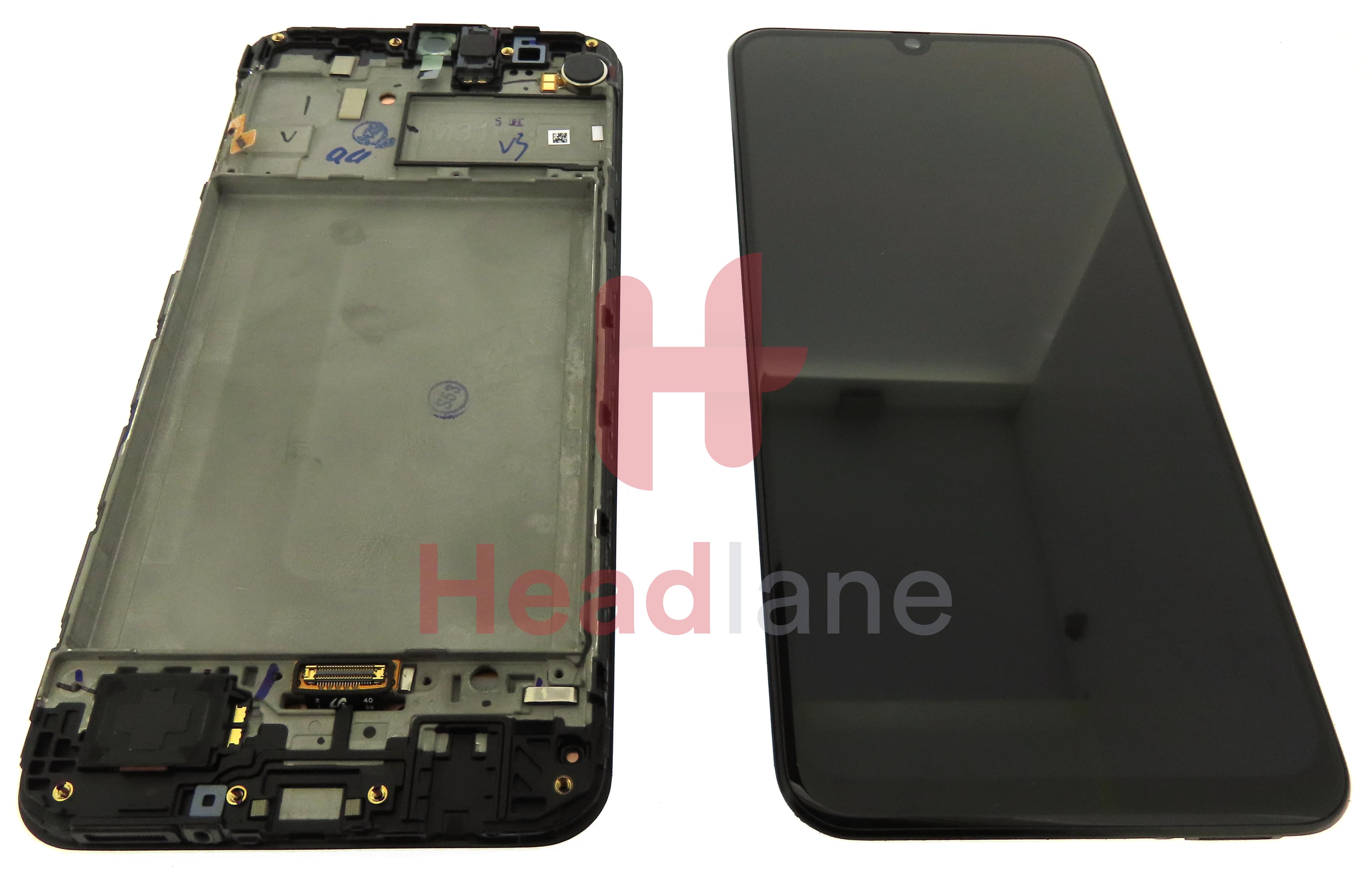 Samsung SM-M315 Galaxy M31 LCD Display / Screen + Touch - view 3