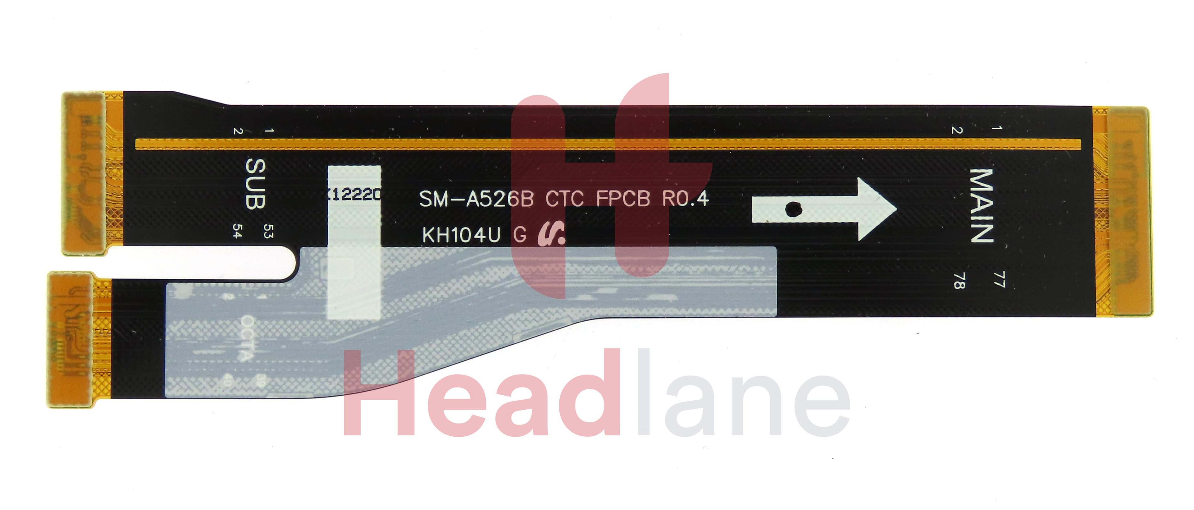Samsung SM-A525 A526 Galaxy A52 4G A52 5G Flex Cable - view 2