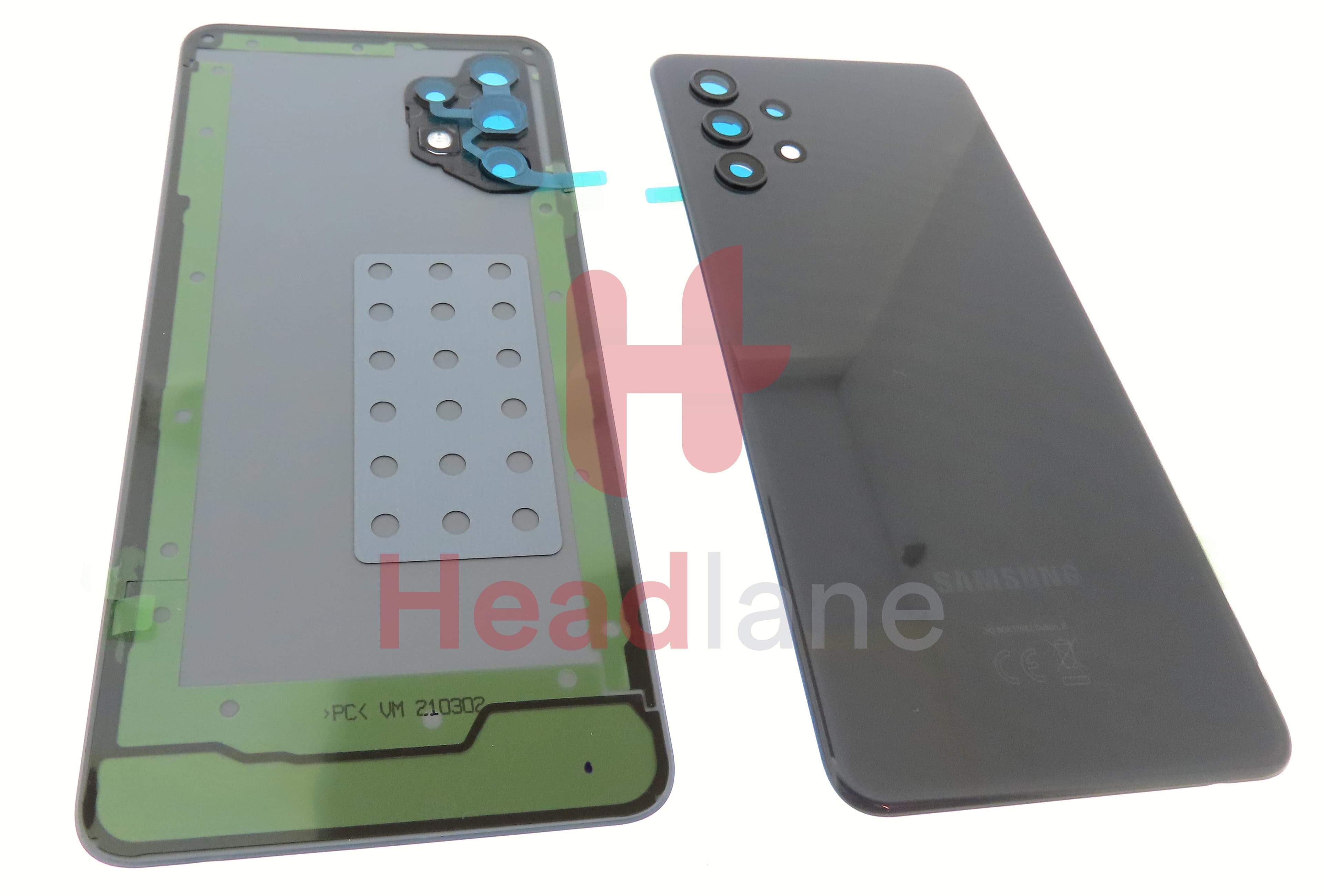 Samsung SM-A325 Galaxy A32 4G Back / Battery Cover - Black - view 2