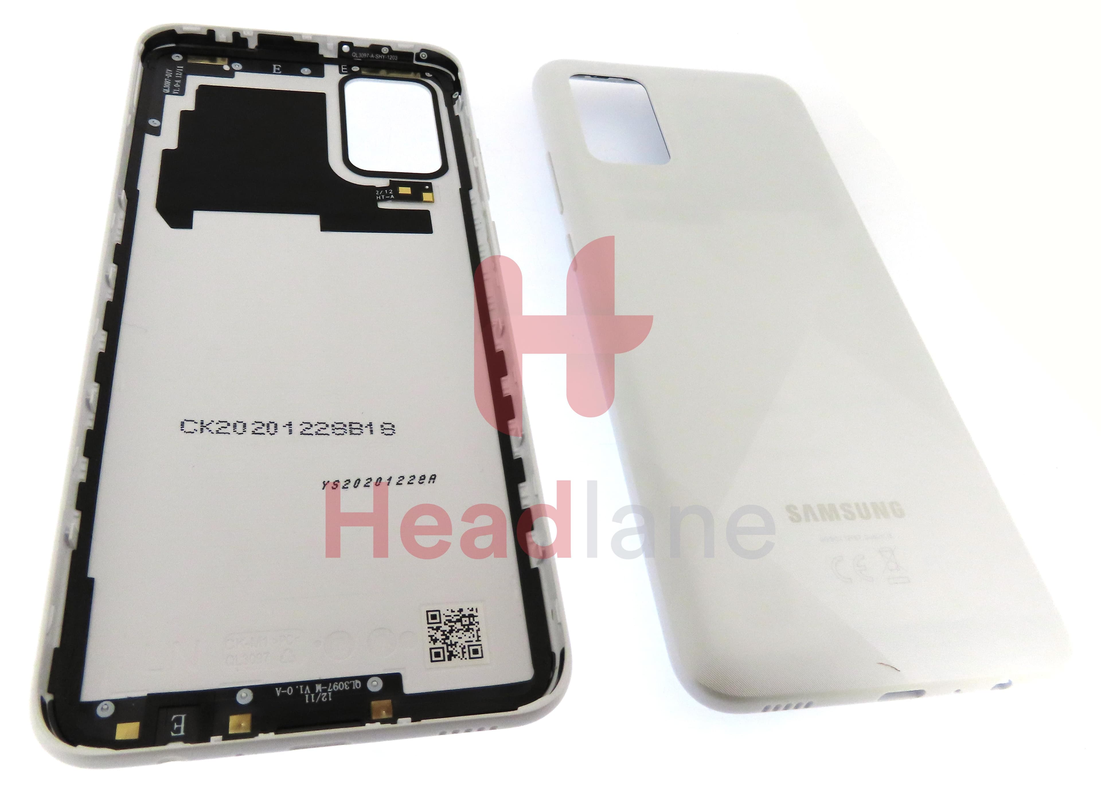 Samsung SM-A025 Galaxy A02s Back / Battery Cover - White - view 2