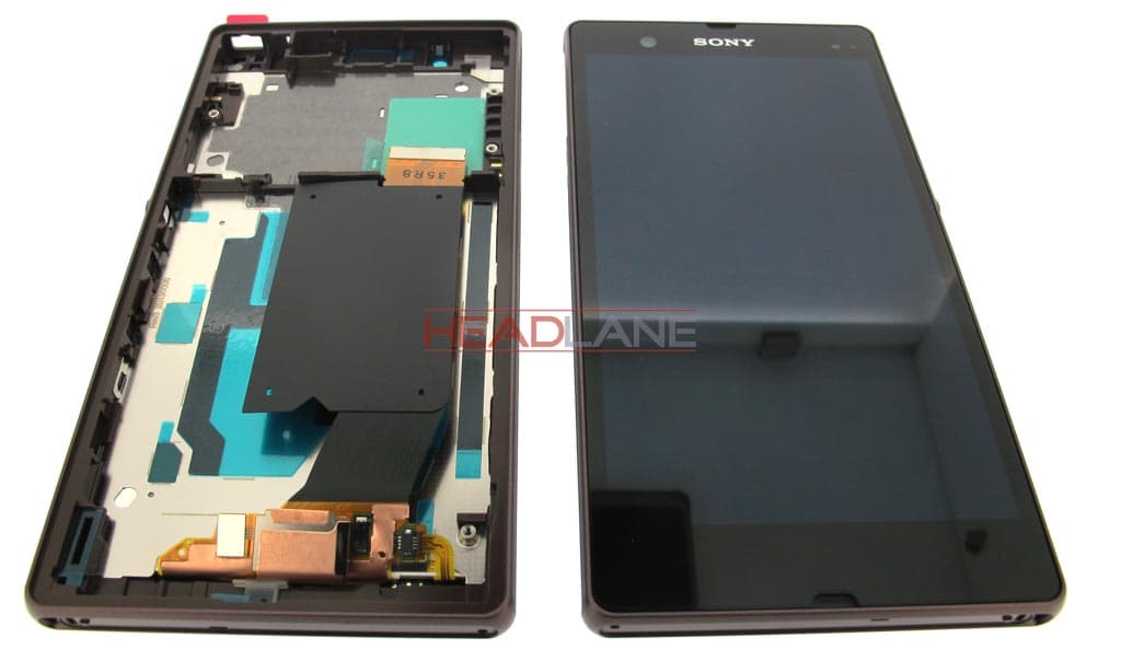 Sony C6606 C6603 C6606 Xperia Z LCD Display / Screen + Touch - Purple - view 2