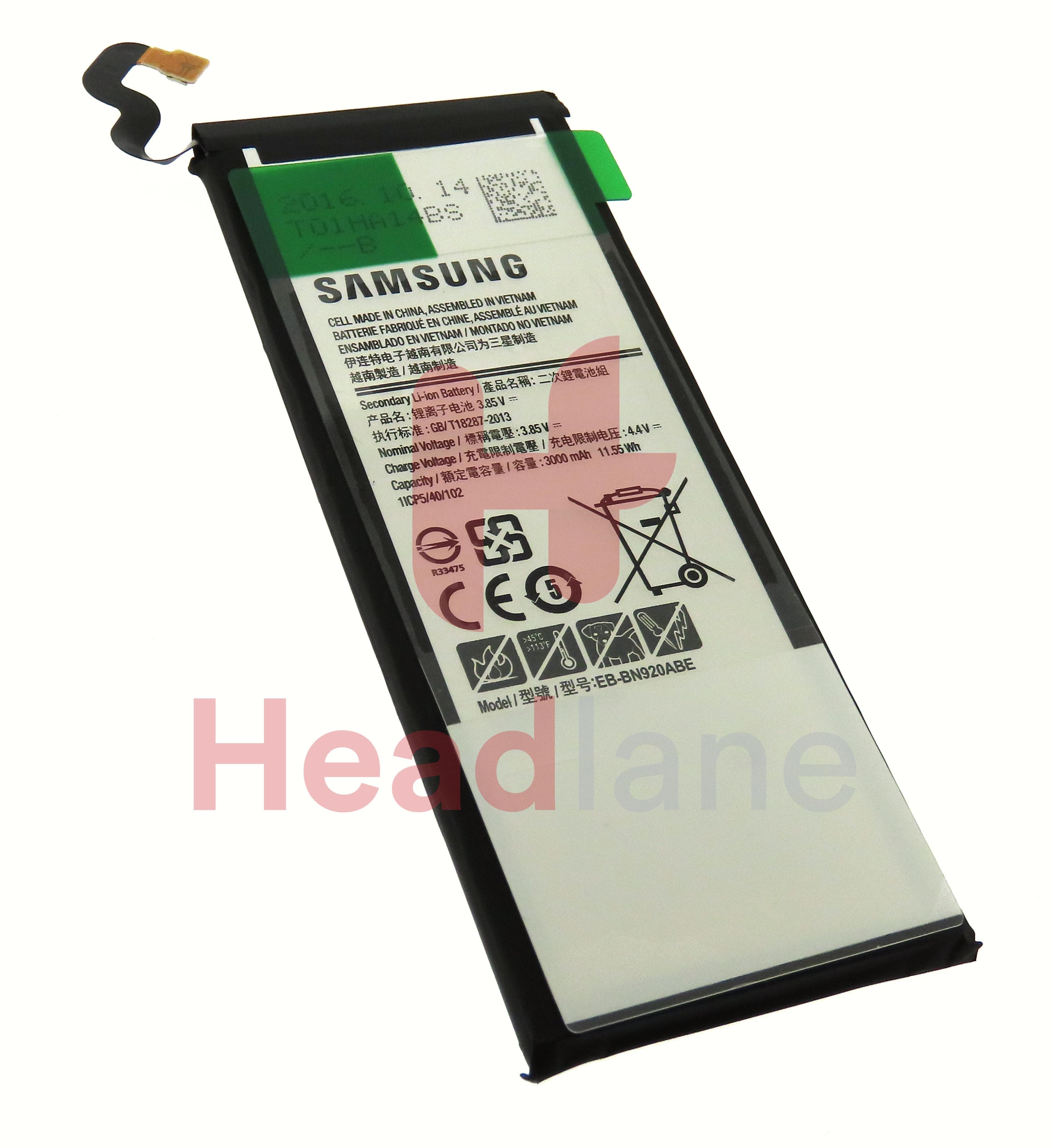 Samsung SM-N920 Galaxy Note 5 Internal Battery - view 2