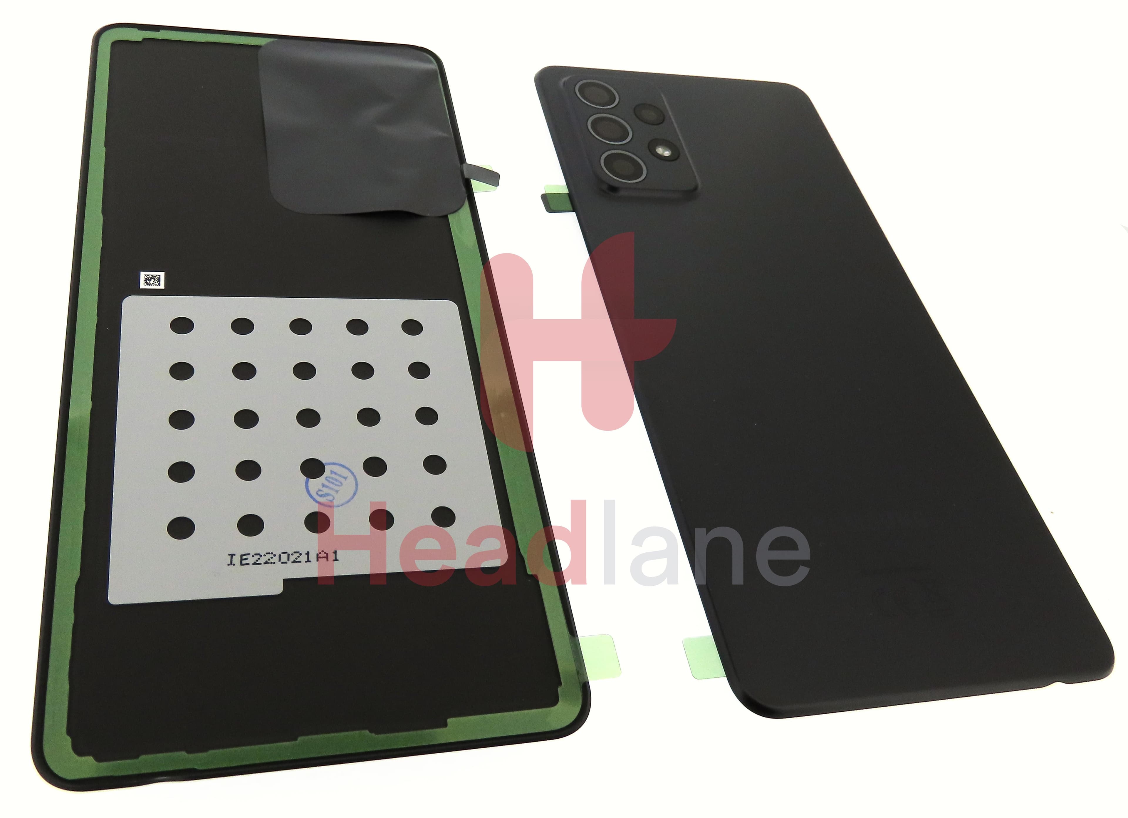 Samsung SM-A725 Galaxy A72 4G Back / Battery Cover - Black - view 2