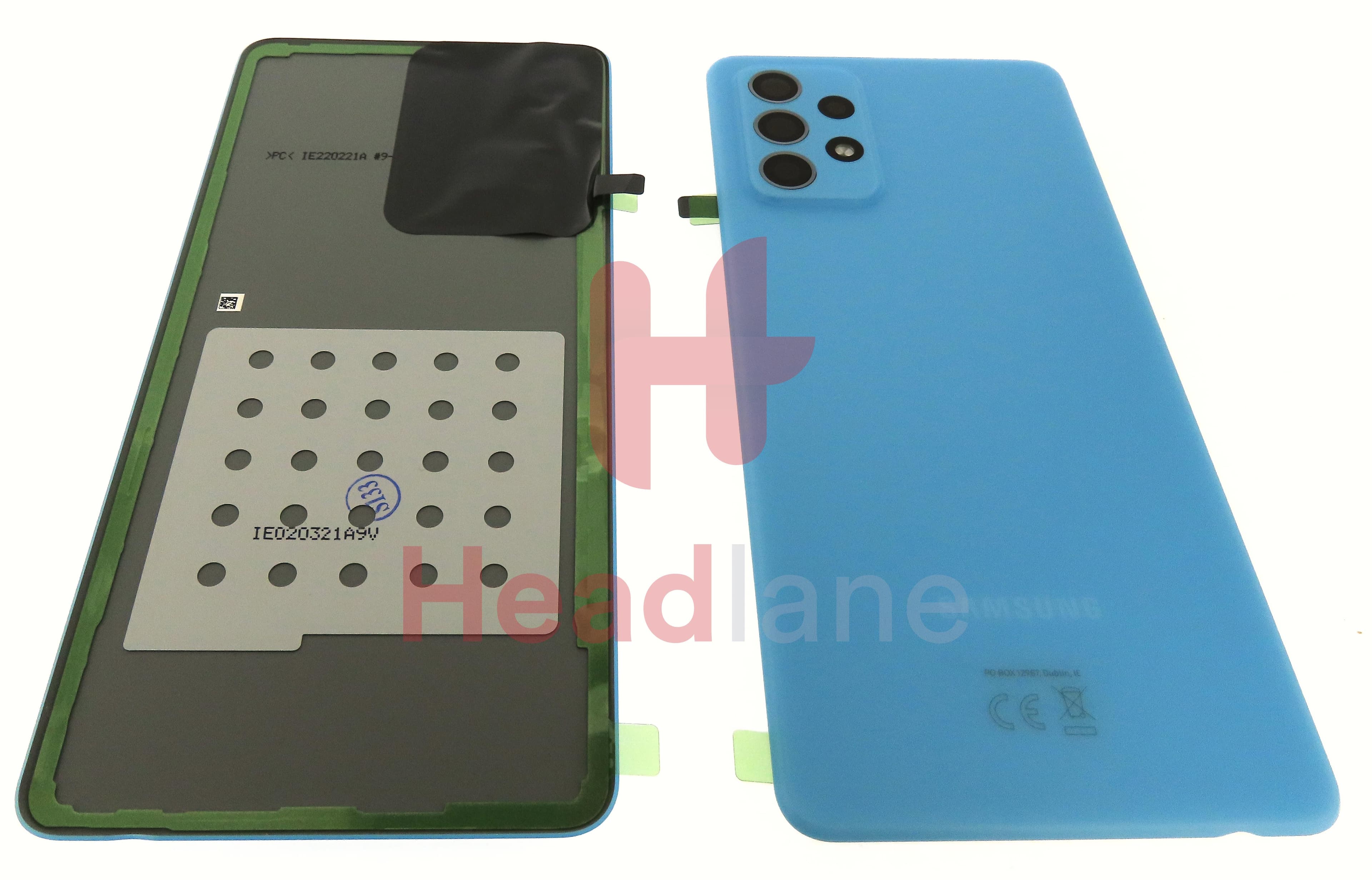 Samsung SM-A725 Galaxy A72 4G Back / Battery Cover - Blue - view 2