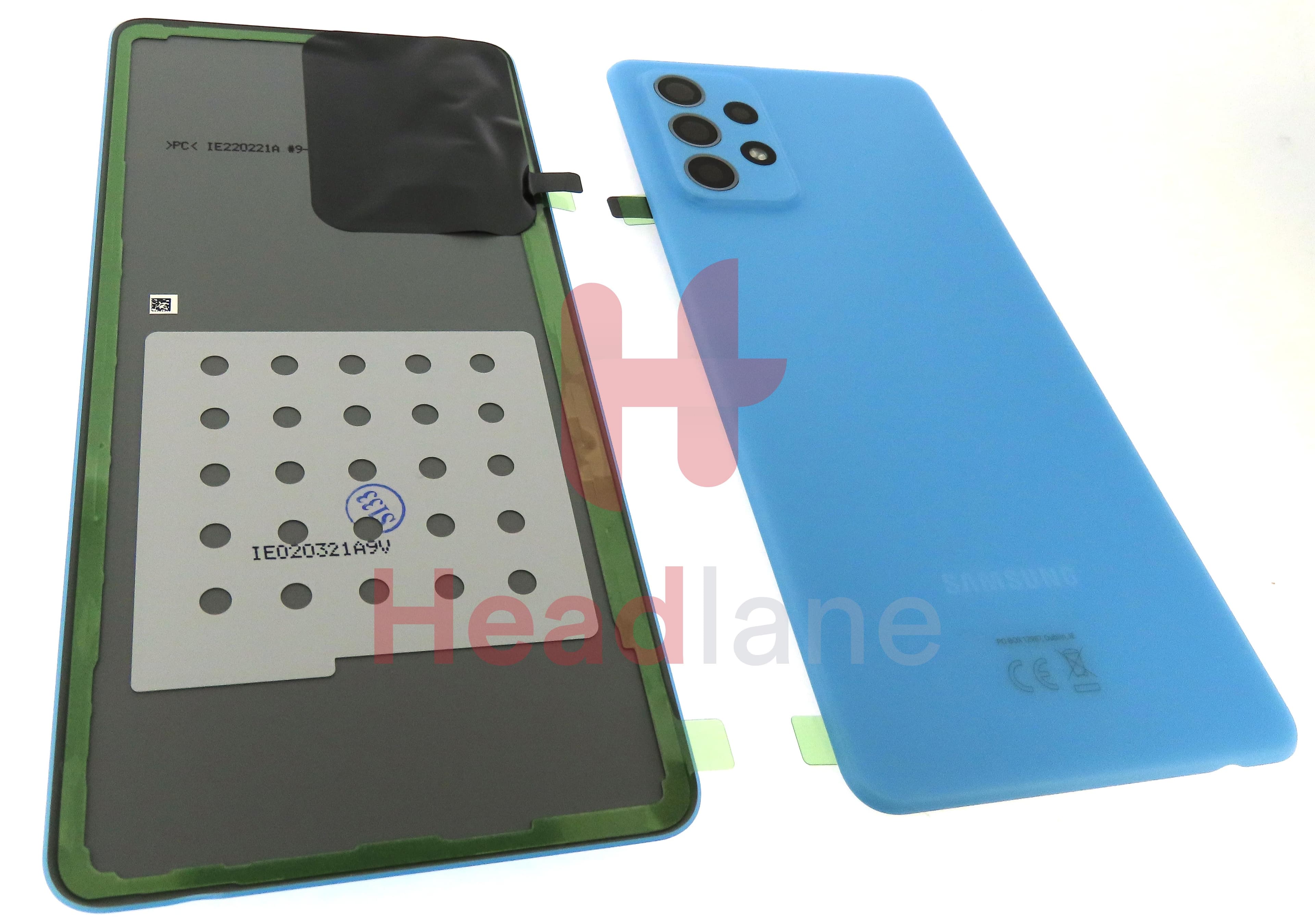 Samsung SM-A725 Galaxy A72 4G Back / Battery Cover - Blue - view 3