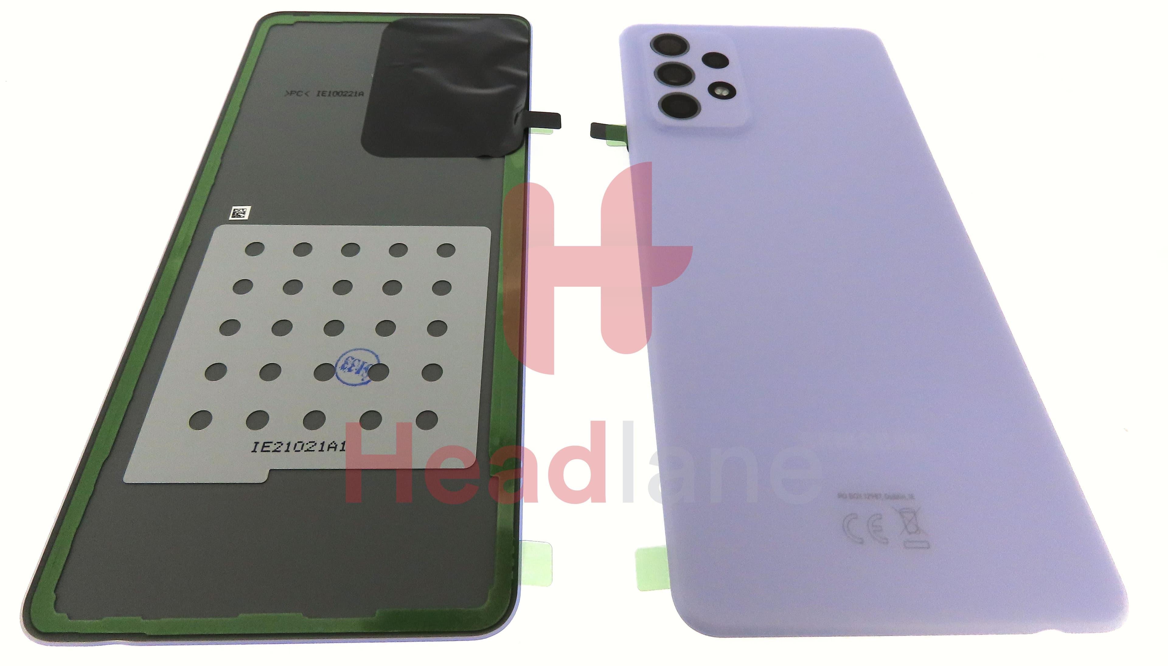 Samsung SM-A725 Galaxy A72 4G Back / Battery Cover - Violet - view 3