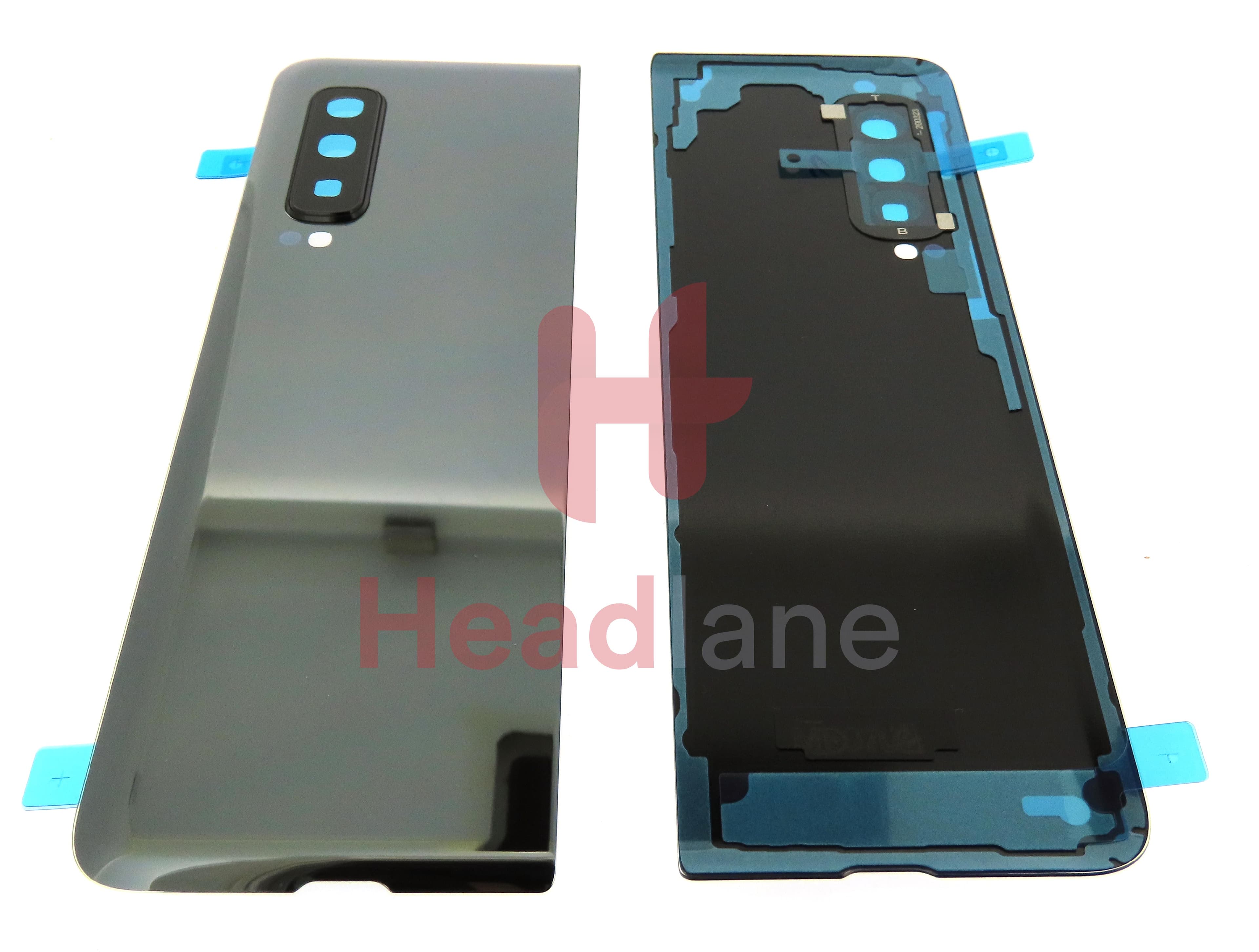 Samsung SM-F907 Galaxy Fold 5G Back / Battery Cover - Black - view 3