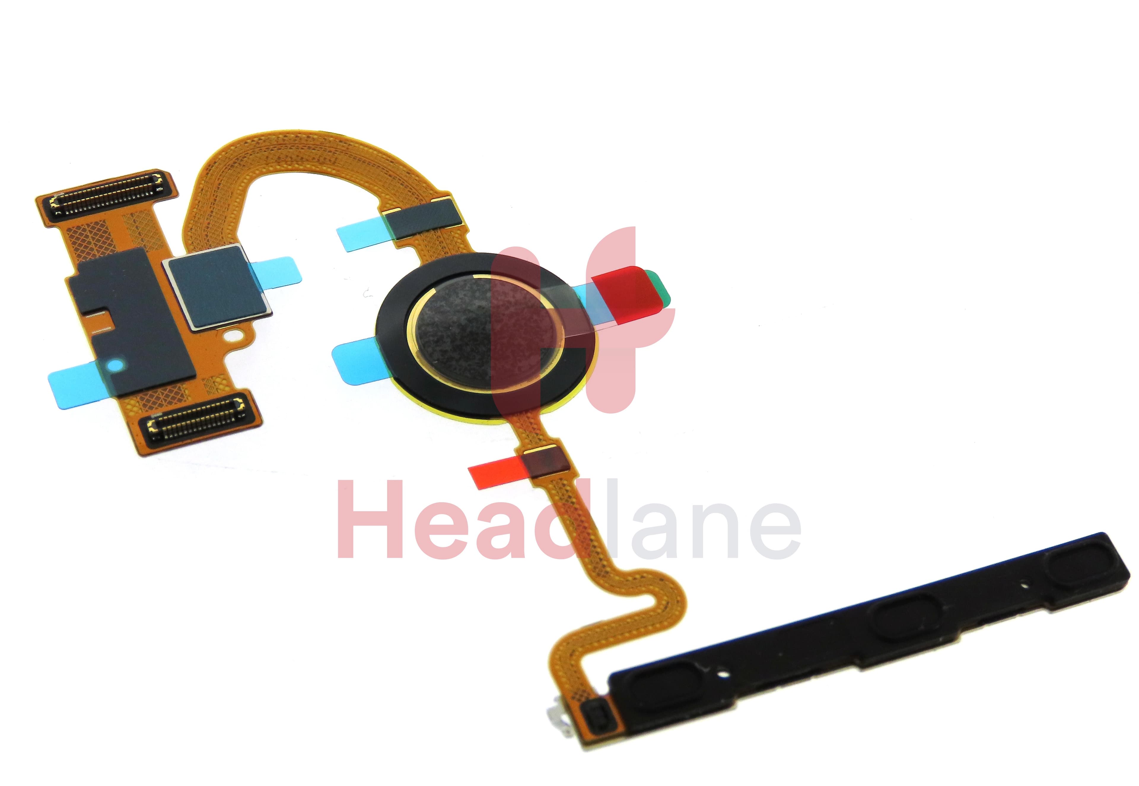 Google Pixel 5 Fingerprint Reader / Sensor - Black - view 2