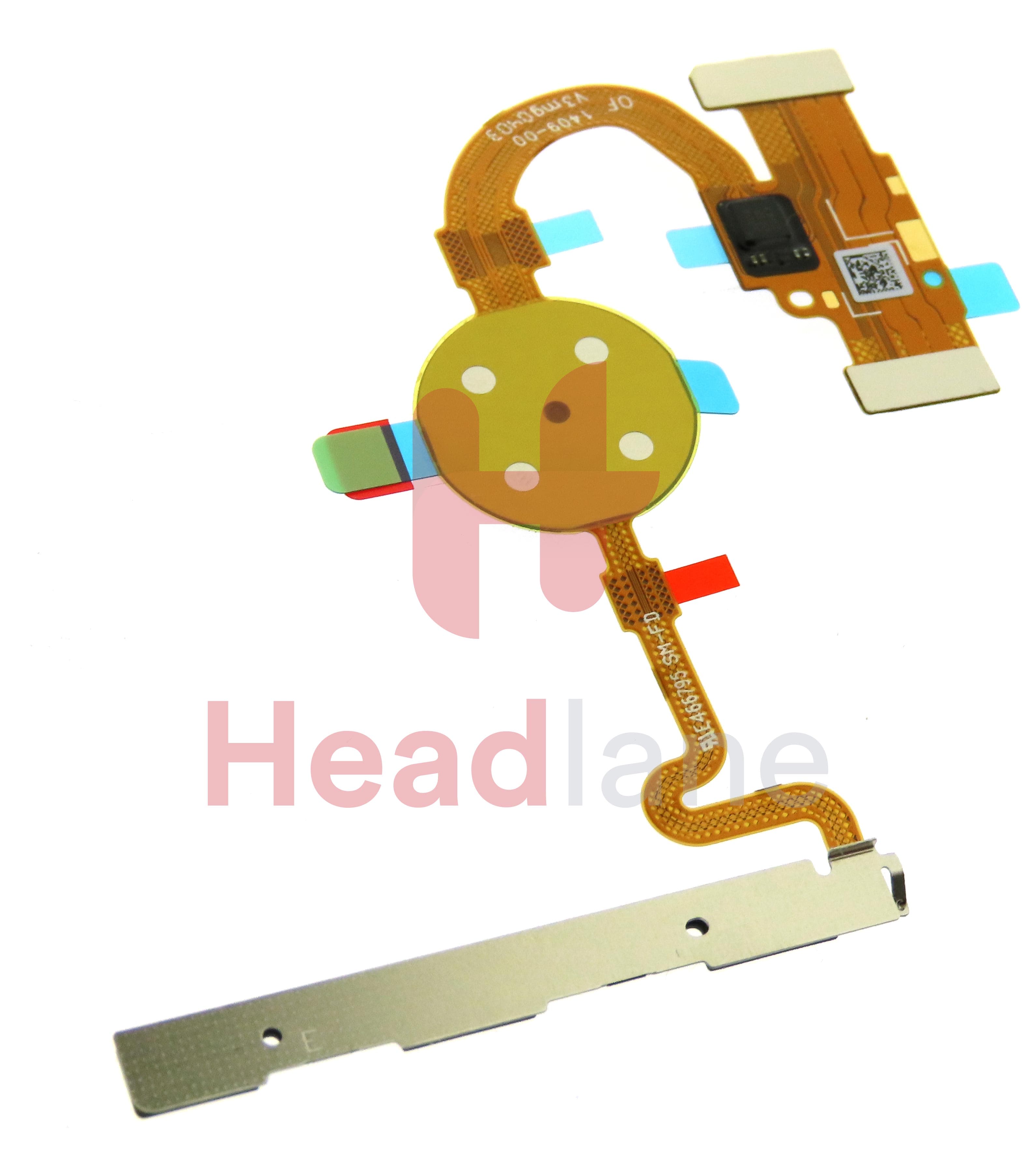 Google Pixel 5 Fingerprint Reader / Sensor - Black - view 3