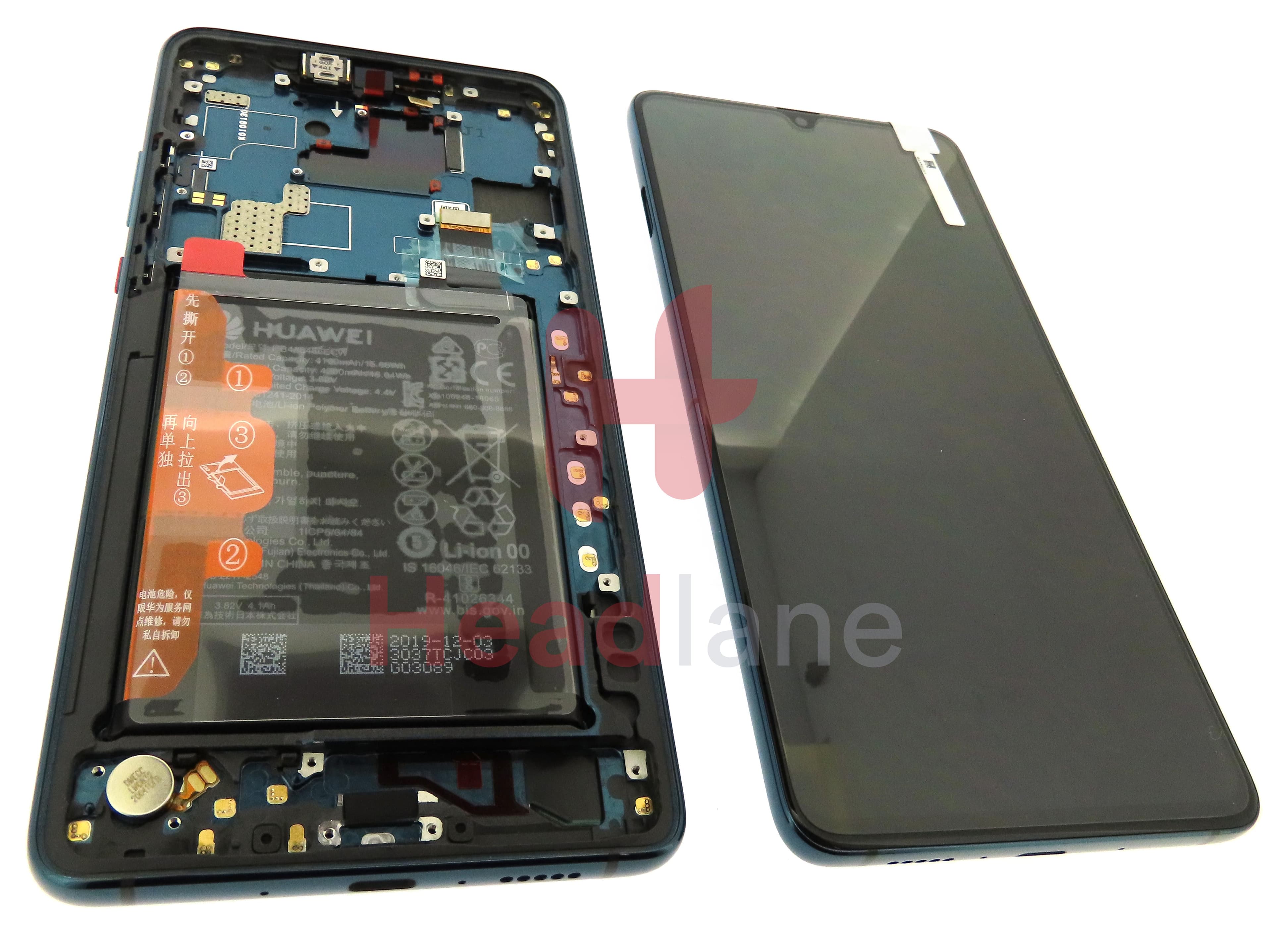 Huawei Mate 20 X (5G) LCD Display / Screen + Touch + Battery - view 2